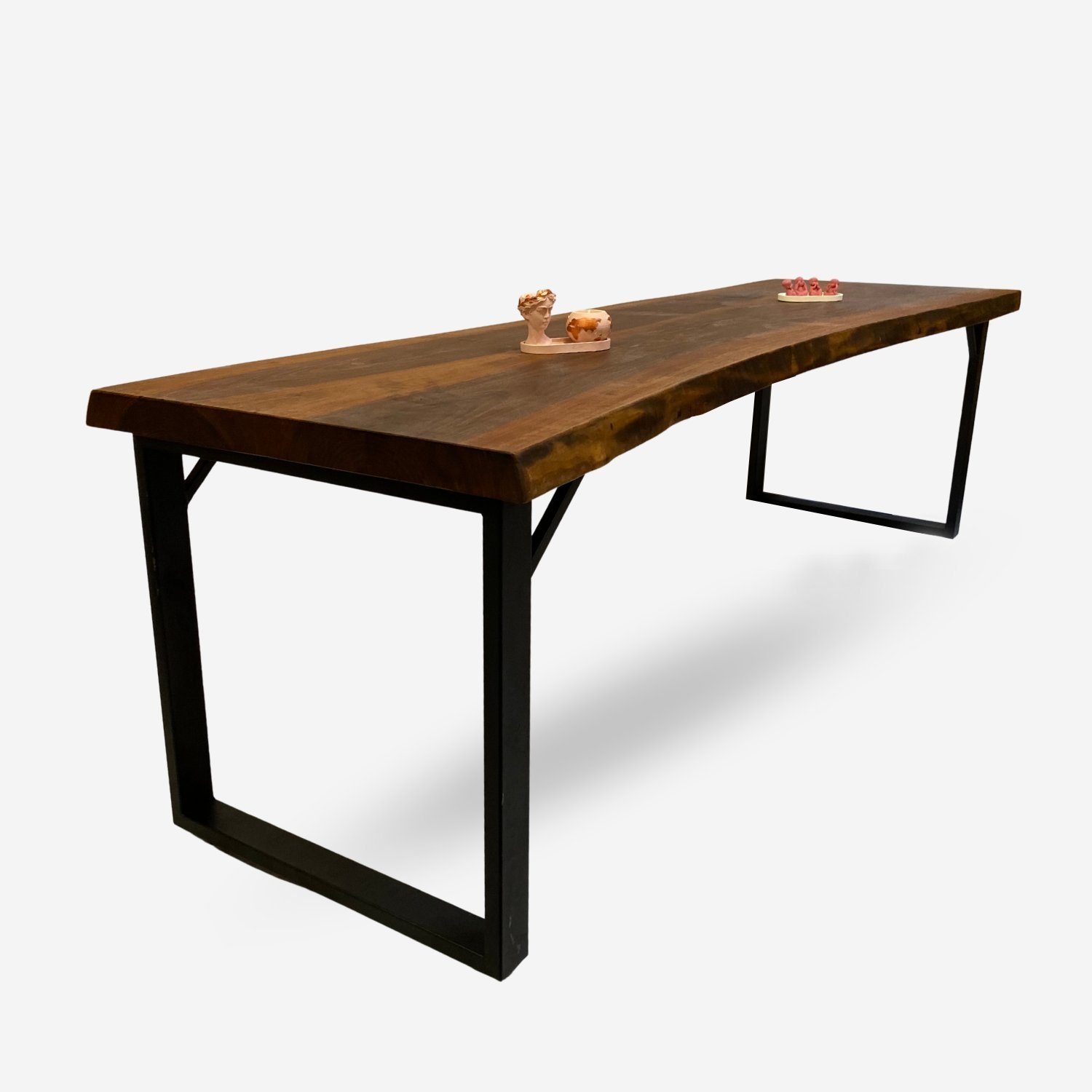 designs4yourhome Esstisch München aus Massivholz eleganter Tischplatte ideal für Esszimmer (Massivholz, in verschiedenen Größen), Holzplatte bis 60mm
