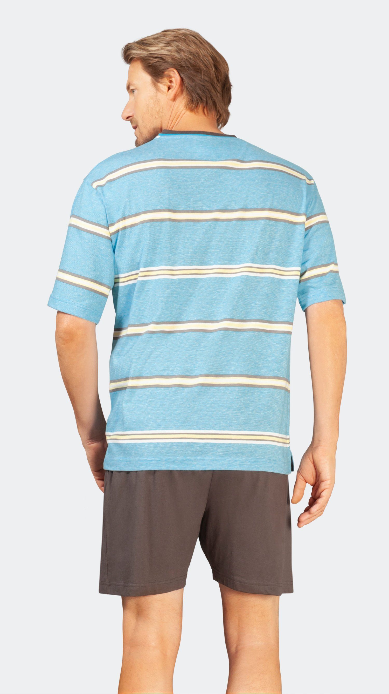 Hajo Schlafanzug Herren Schlafanzug Shorty (2 günstig online kaufen