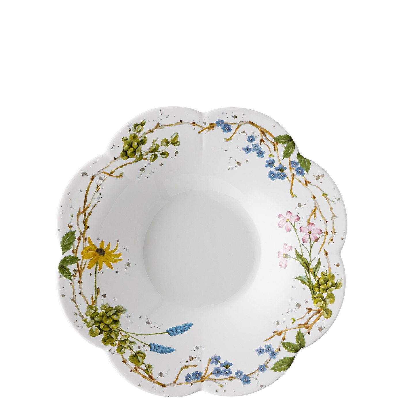 Hutschenreuther Schale Nora Süße Ostern Schale 24 cm tief, Bone China, (1-tlg), spülmaschinengeeignet