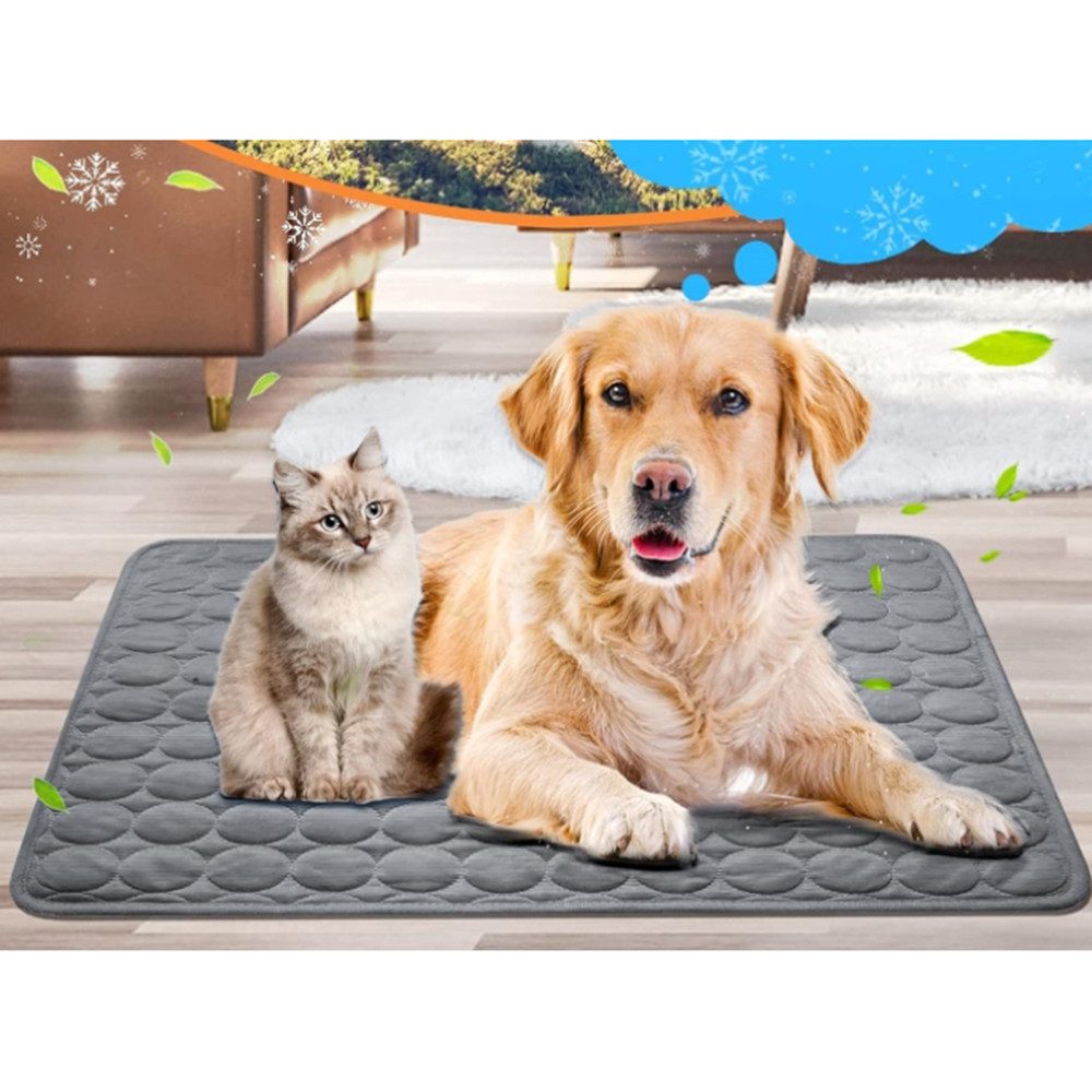 Ledander Hundematte Kühlmatte für Katzen und Hunde, für Drinnen, Draußen und Auto