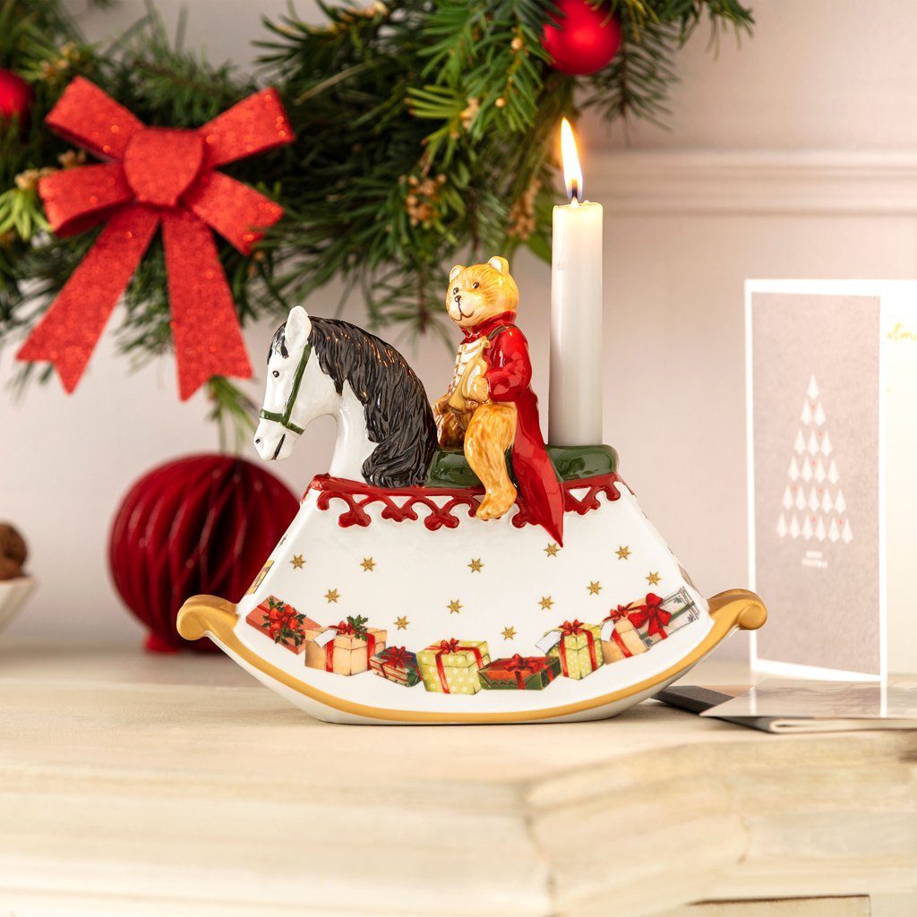 Villeroy & Boch Dekofigur Christmas Toys Schaukelpferd, 22x9x17 cm (1 St)