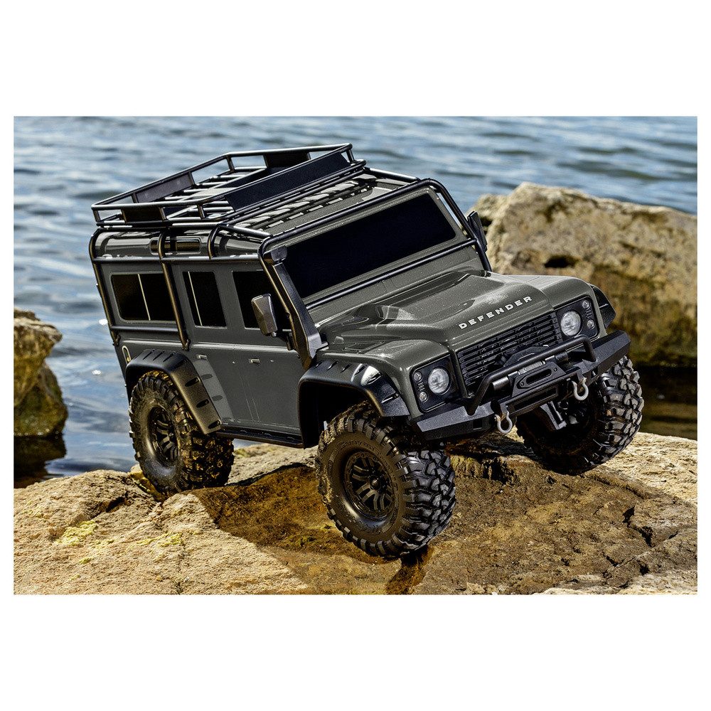 Traxxas RC-Auto Traxxas TRX-4 Land Rover Defender Brushed 1:10 RC Modellauto Elektro C