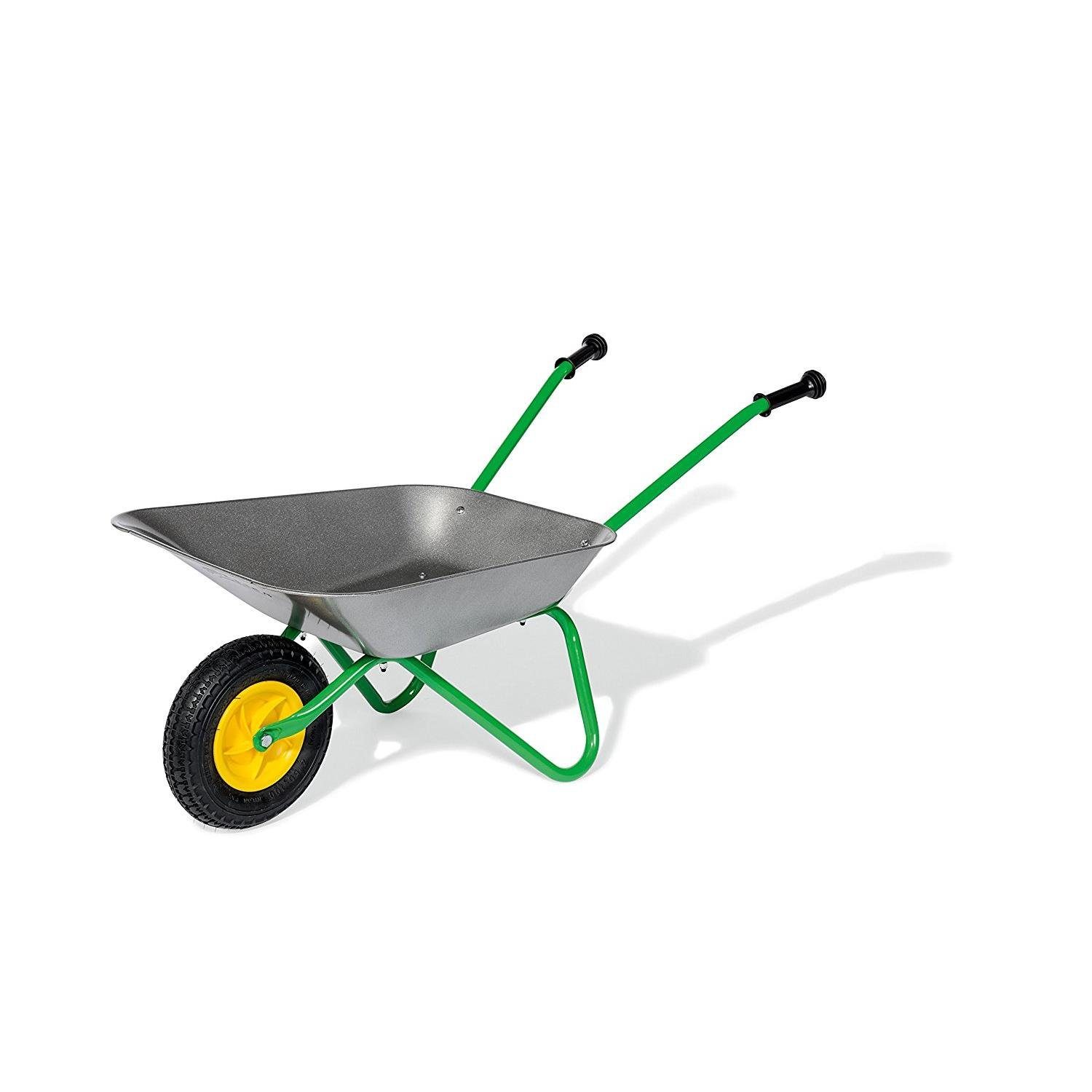 rolly toys® Sandkasten 271757 rollyMetallschubkarre mit Luftbereifung