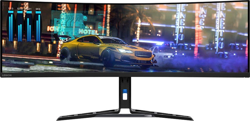 Lenovo R45w-30(F234455Y0) Curved-Gaming-LED-Monitor (113 cm/45 ", 5120 x 1440 px, DQHD, 1 ms Reaktionszeit, 170 Hz, VA LED)