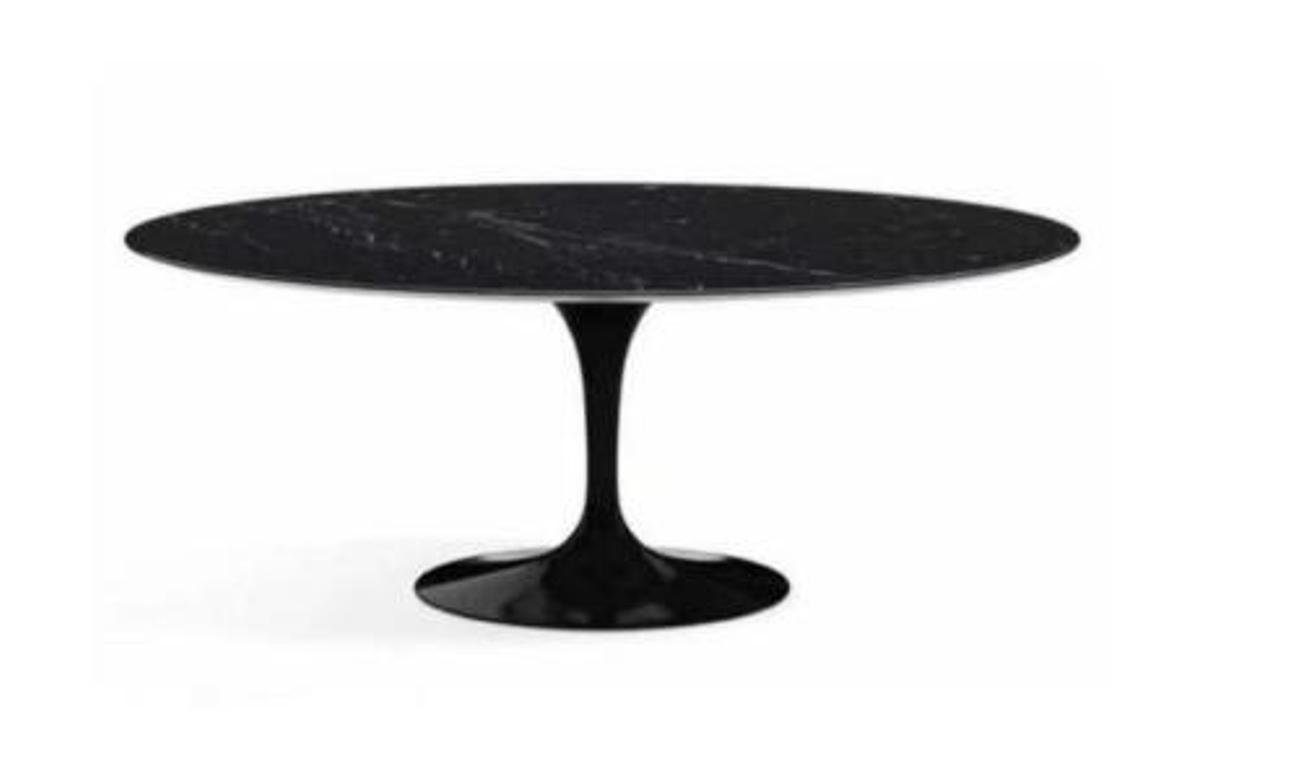 Luxus Esstisch), Tisch Möbel (1-St., Schwarz 1x Esszimmer Esstisch Tische Esstisch nur JVmoebel Möbel Europa Made in Design