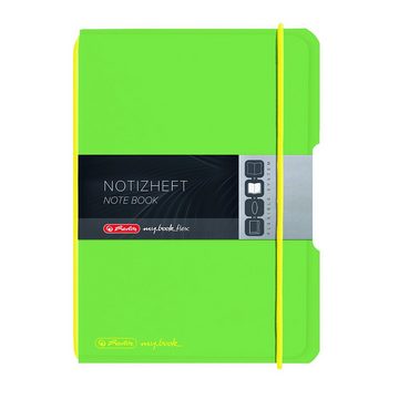 Herlitz Notizheft Herlitz Notizheft / DIN A6 / flexibel / 40 Blatt / kariert / Farbe: he