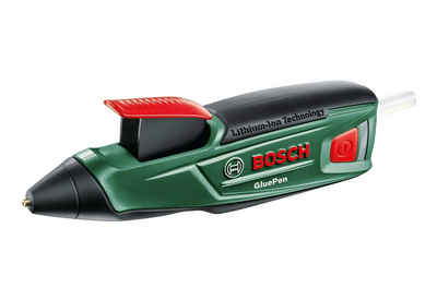 Bosch Home & Garden Heißklebestift GluePen, (4 Schmelzkleber UltraPower, Micro-USB-Lader)