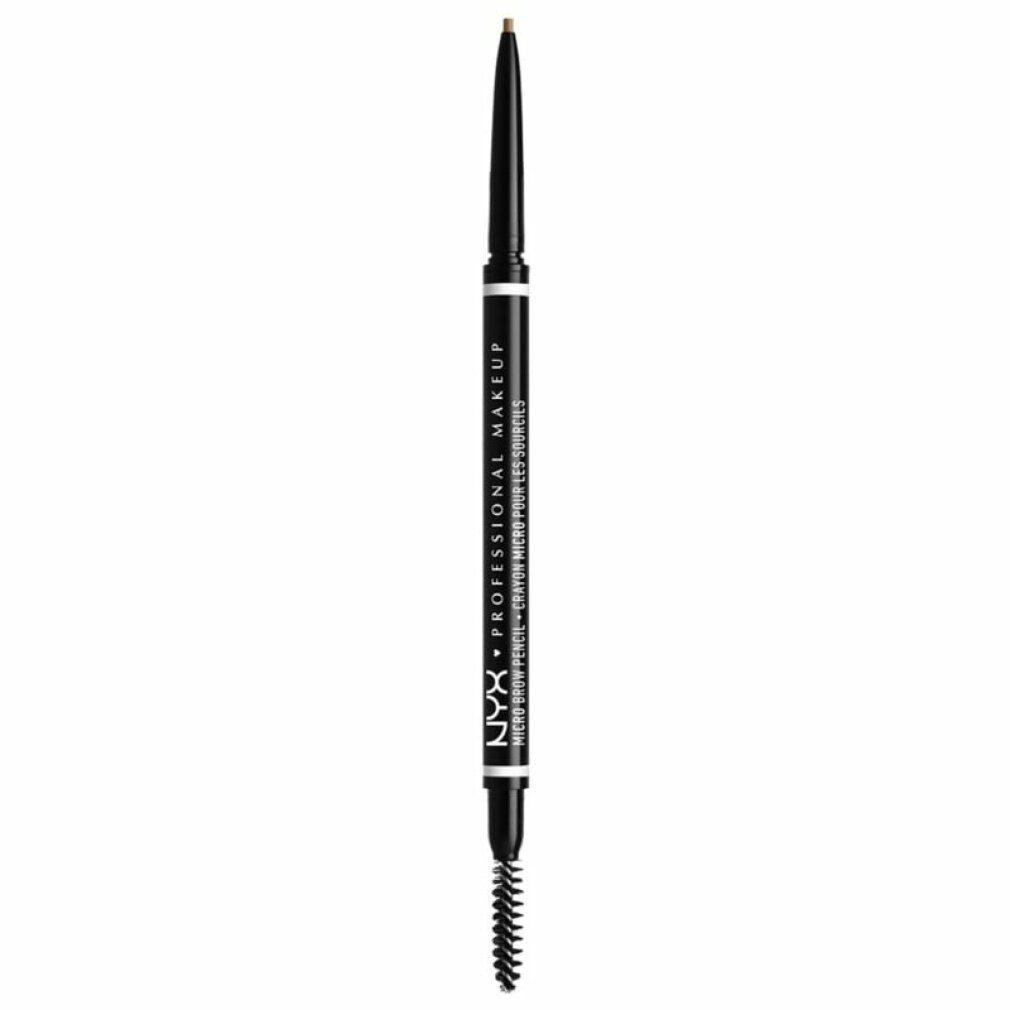 Nyx Professional Make Up Augenbrauen-Stift Micro Brow Pencil Blonde