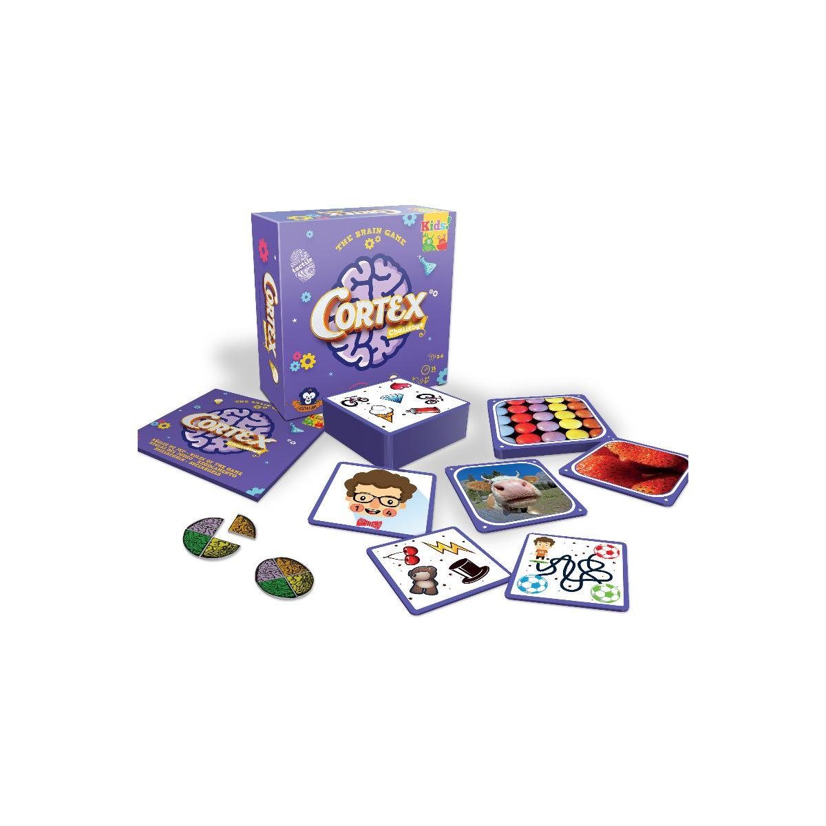 Asmodee Spiel, Familienspiel MAC0002 - Kartenspiel, 2-6... für Kids, Cortex Challenge