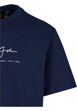 Sean John T-Shirt Herren JM-TE012-092-007 Classic Logo Essential Tee dark blue (1-tlg)