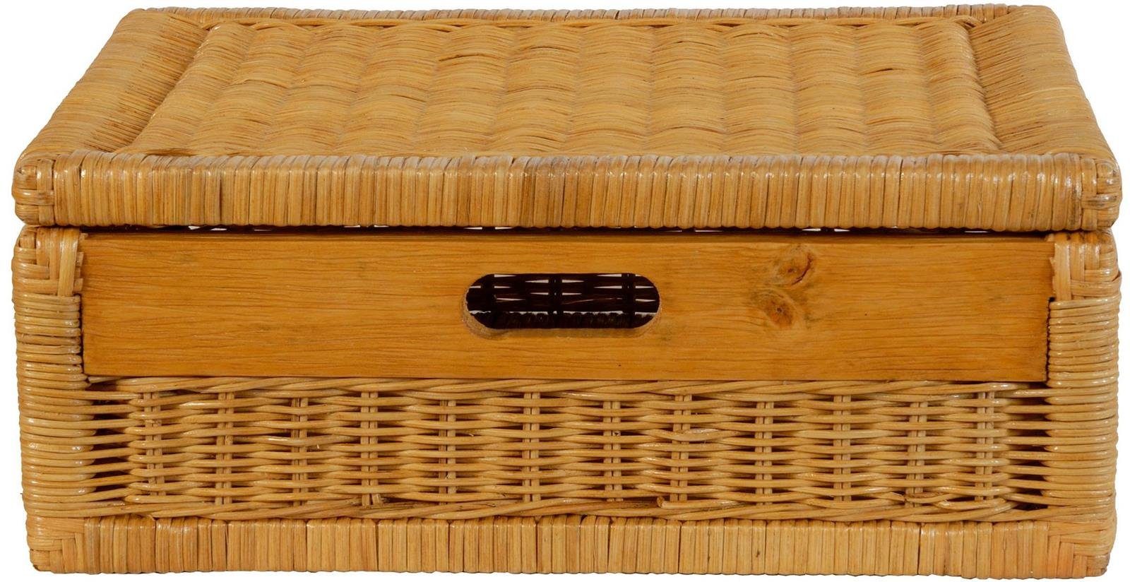 Krines Home Aufbewahrungskorb Flacher Korb mit günstig online kaufen