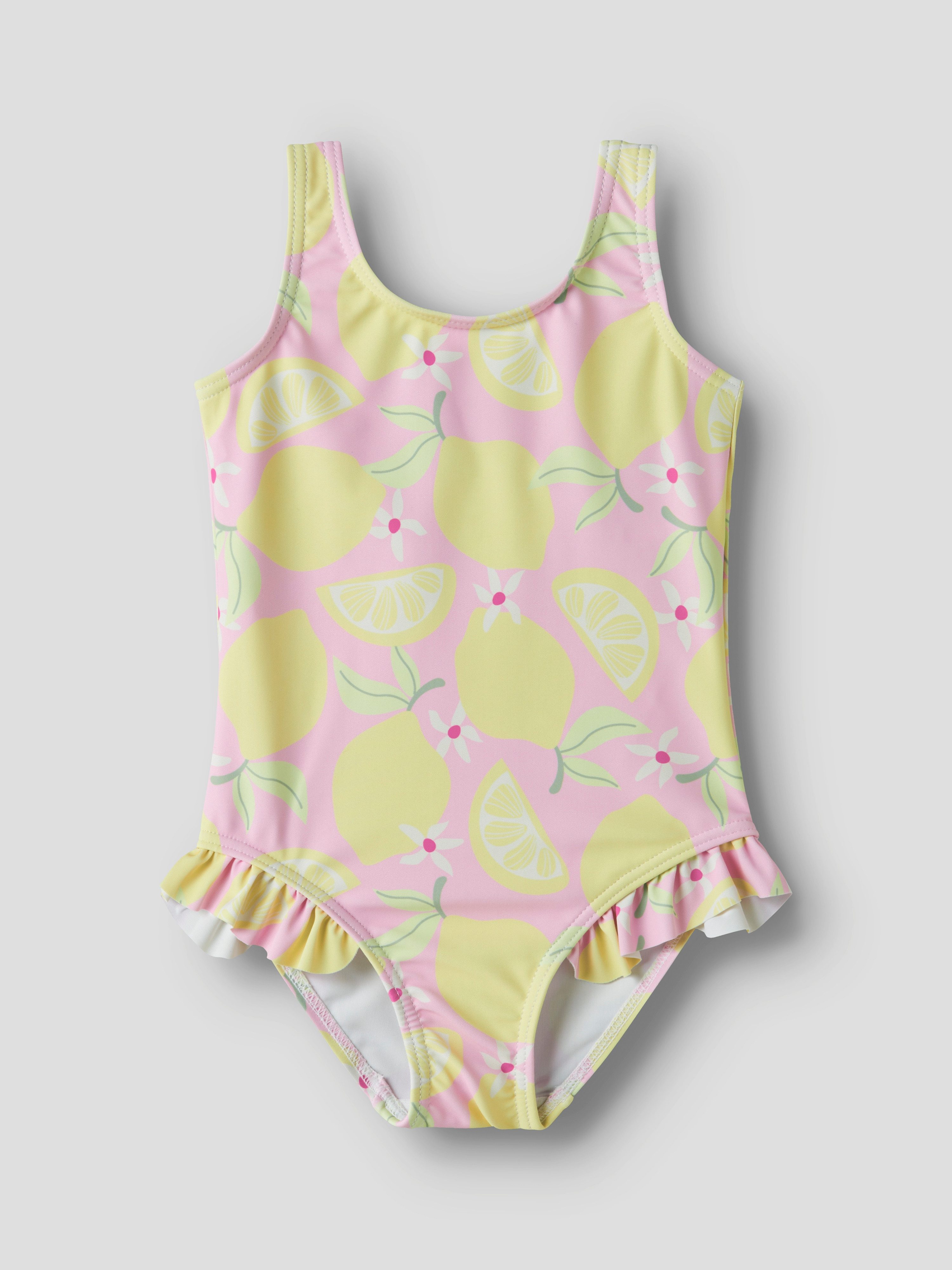 Name It Badeanzug NMFZILUA SWIMSUIT mit süßen Rüschen – Bild 2 von 5