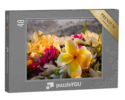 puzzleYOU Puzzle Exotische Blüten, 48 Puzzleteile, puzzleYOU-Kollektionen Flora, Blumen, Pflanzen