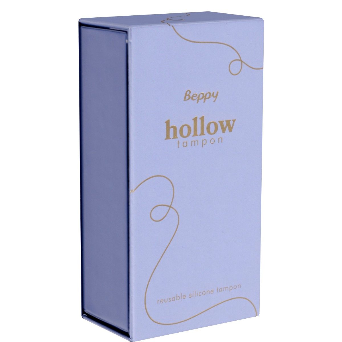 Beppy Tampons Hollow Tampon, 1-St., lila, Box mit einem Tampon, wiederverwendbar, vegan
