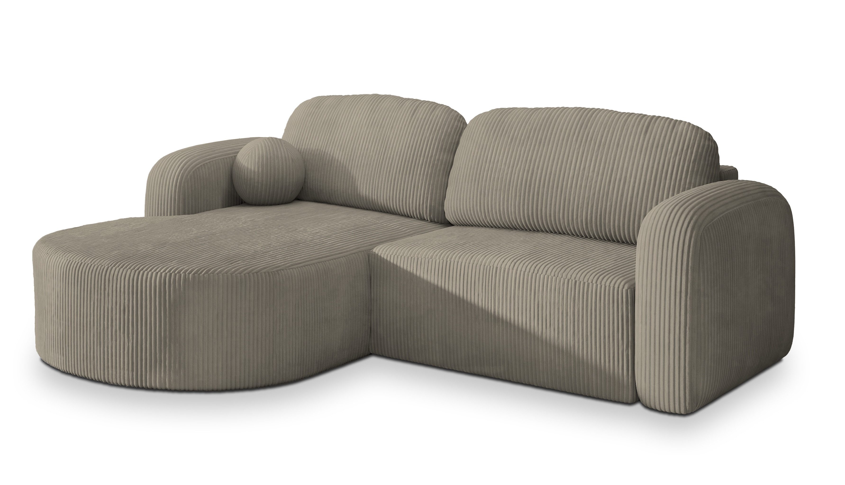 Masseno Ecksofa AMILIA mit Schlaffunktion L-Form, günstig online kaufen