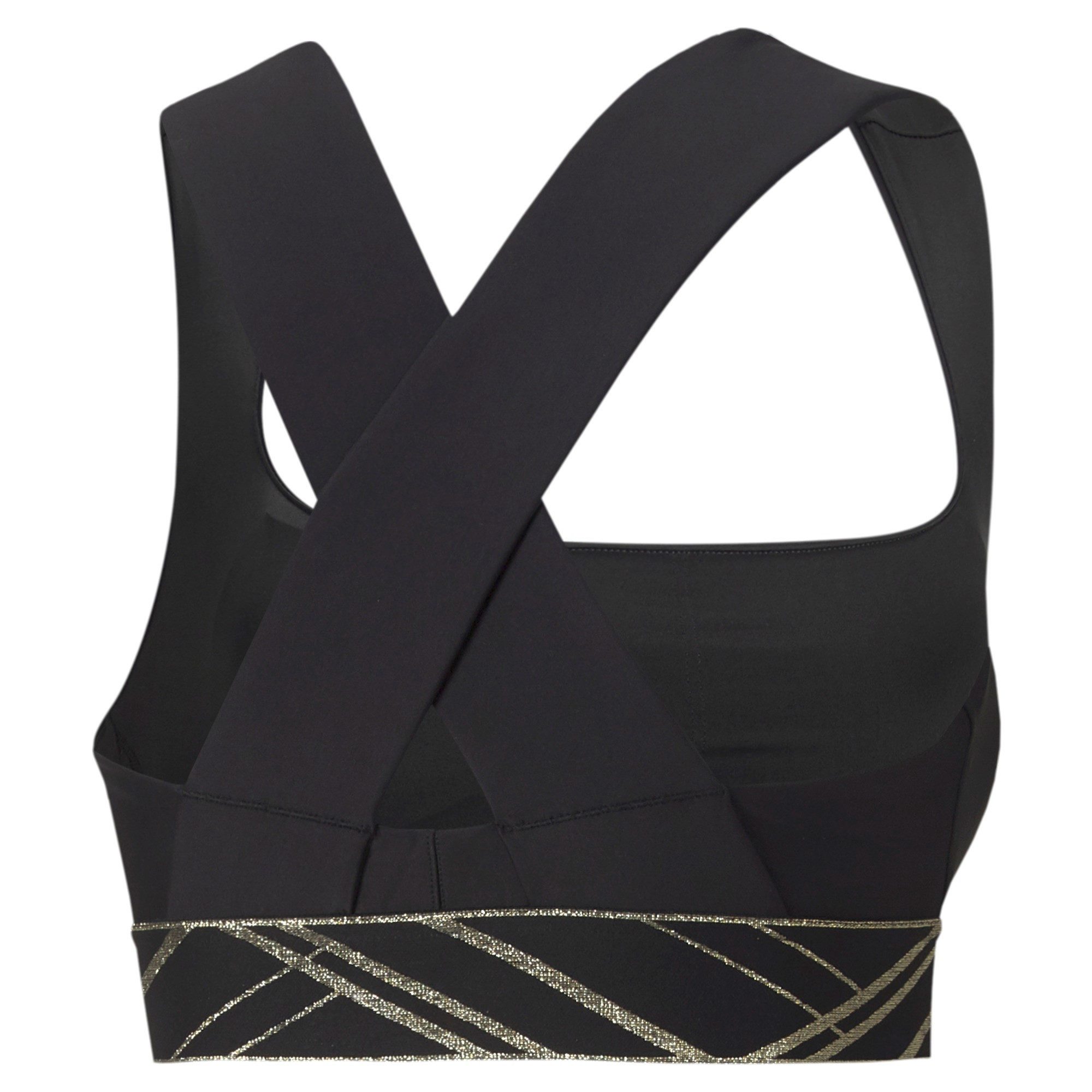PUMA Sport-BH Puma Damen Sport BH Mid Impact Deco Glam Bra 522253 günstig online kaufen