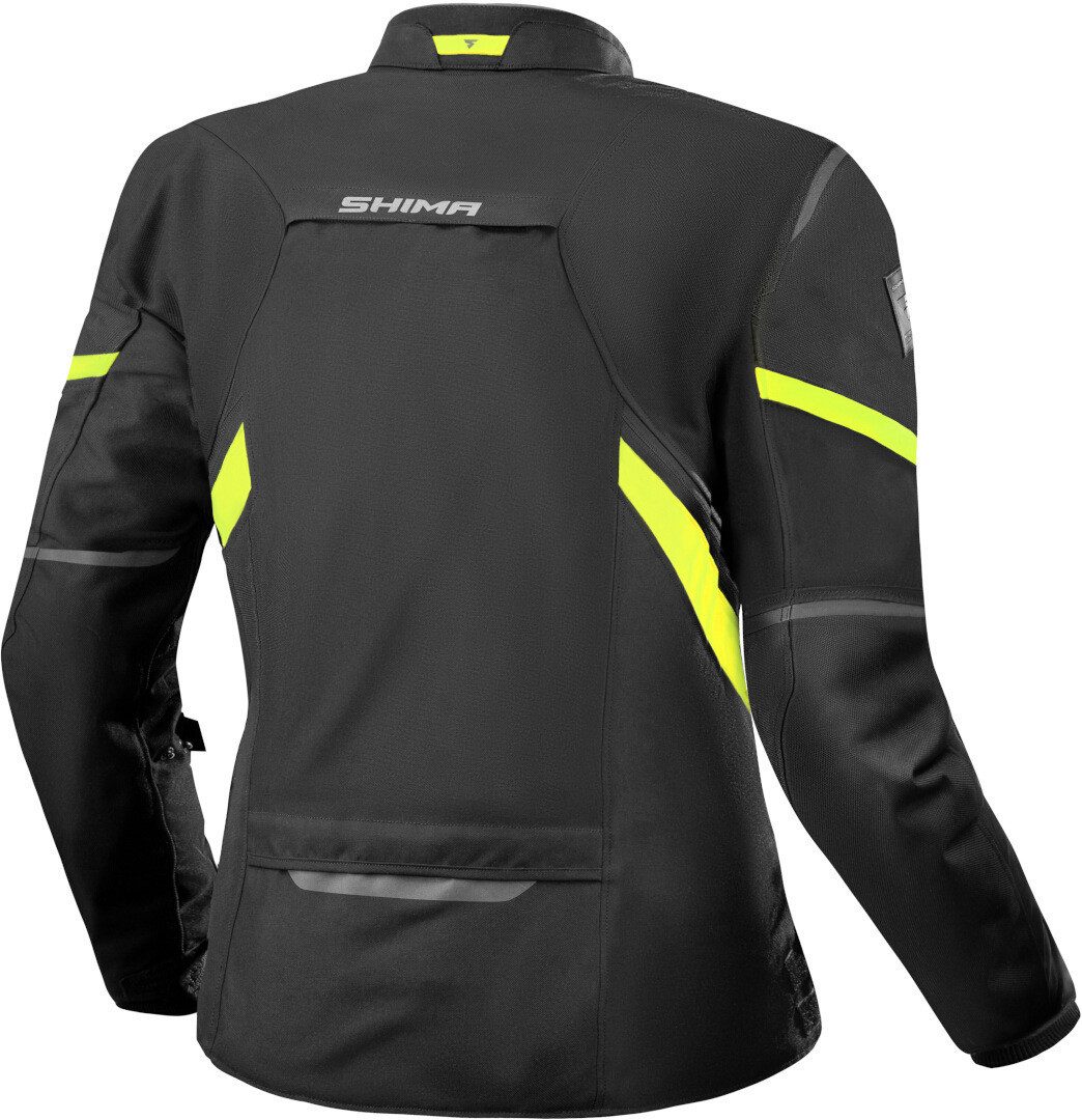 SHIMA Motorradjacke Rush 2.0 wasserdichte Damen Motorrad Textiljacke Rücken günstig online kaufen
