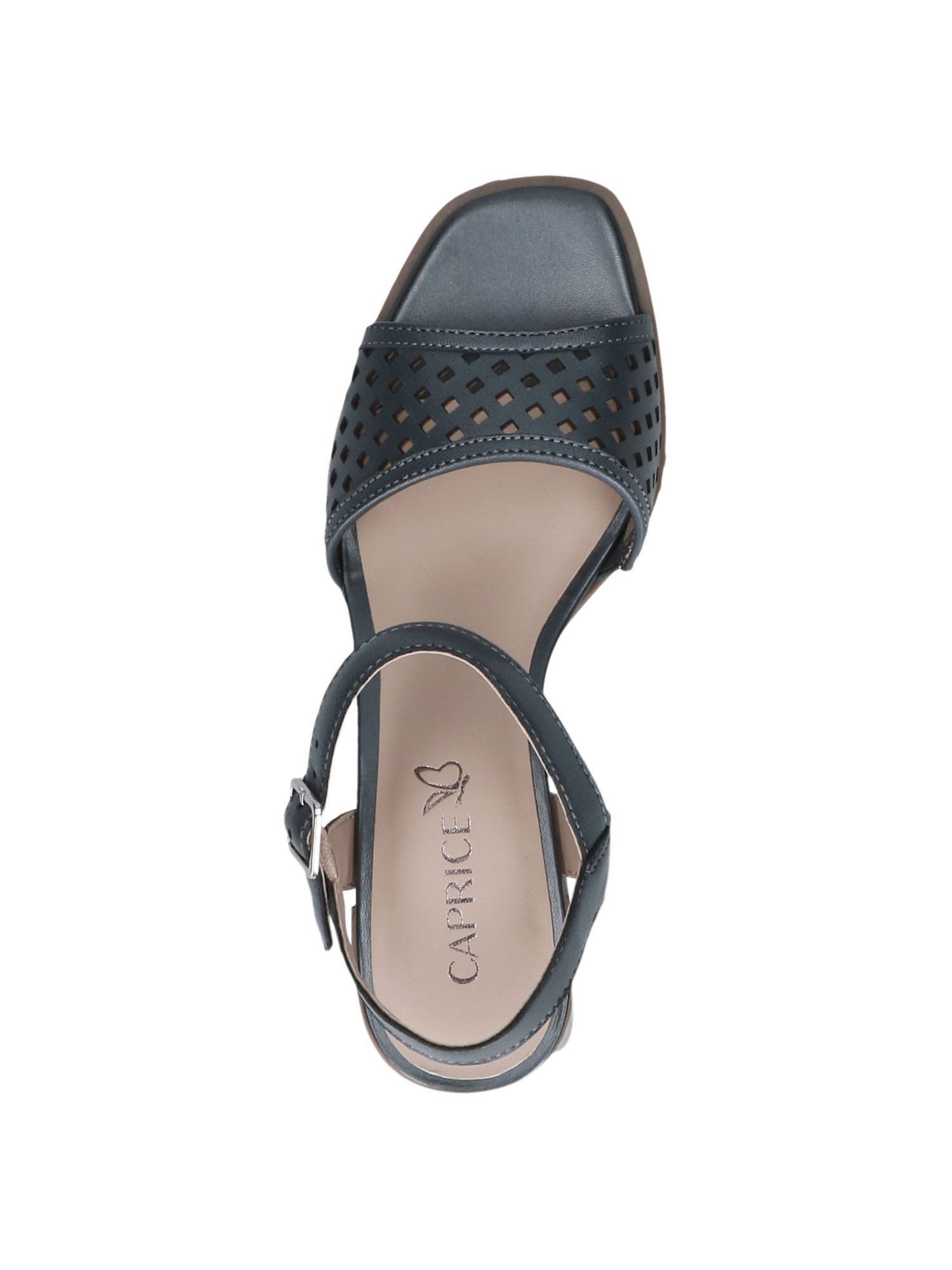 Caprice CAP Antishokk, CAP Memotion aus Leder Trapezabsatz Sandalette CAP Antishokk
