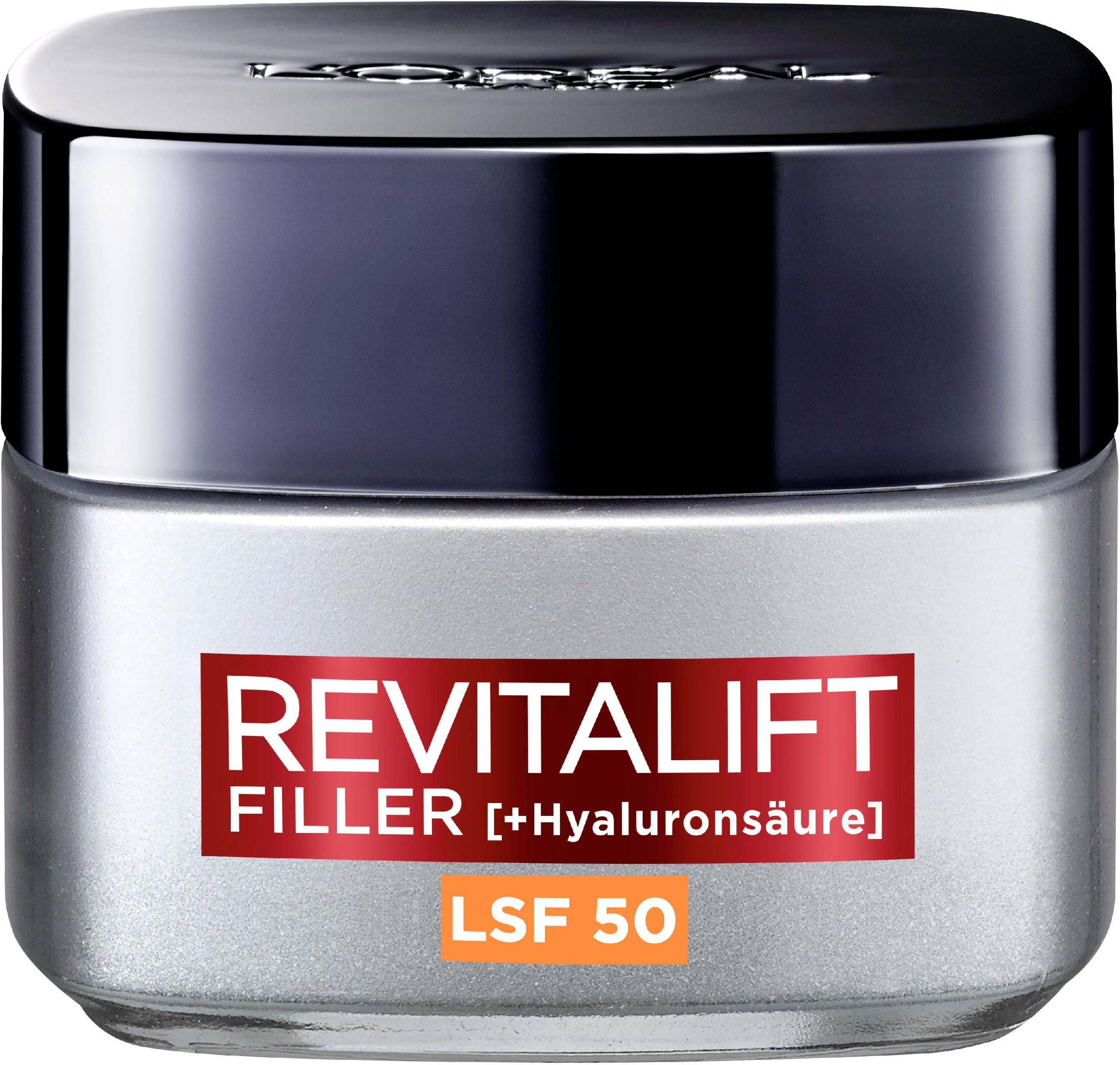 L'ORÉAL PARIS Tagescreme REVITALIFT FILLER TAG LSF 50, LSF 50, hydriert, mehr Spannkraft und Festigkeit, Anti-Age