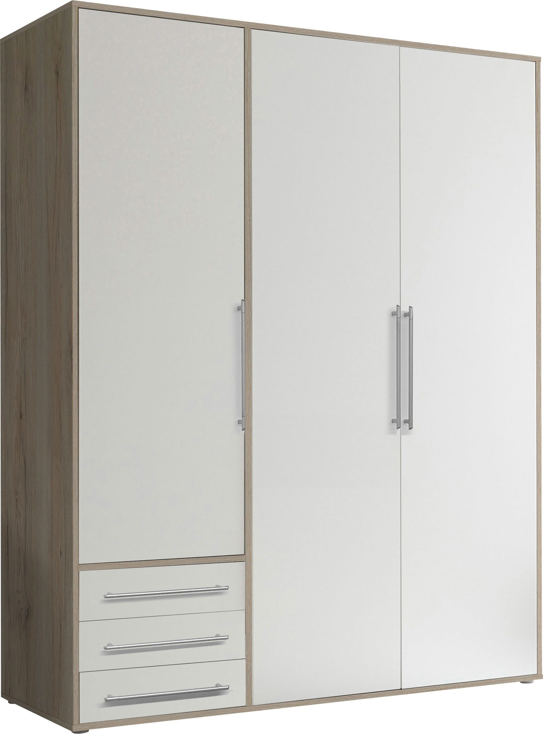 Schlafkontor Drehtürenschrank "Lyss Schrank, Kleiderschrank mit Drehtüren" günstig online kaufen