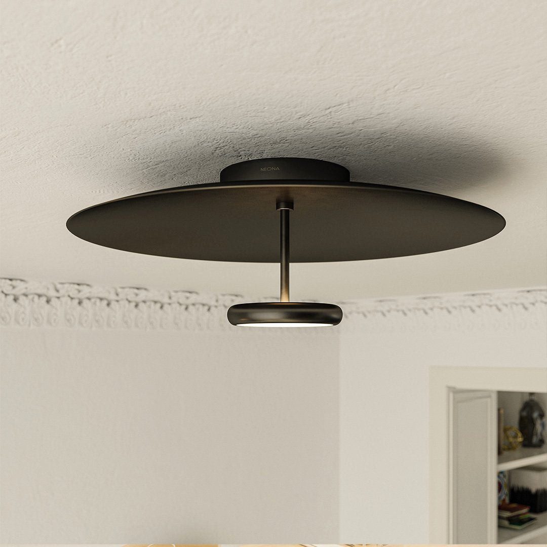 Neona Deckenleuchten ILUMA, Dimmbar per Triac-Schalter, LED, Warmweiß