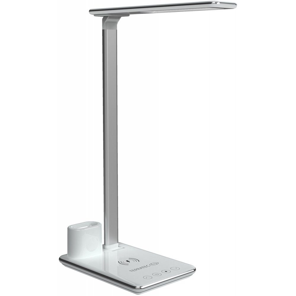 Terratec ChargeAIR All Light Ladestation (Schreibtisch-Lampe mit kabelloser  Ladefunktion für Smartphones, Apple AirPods®/Apple Watch® und USB-Port)