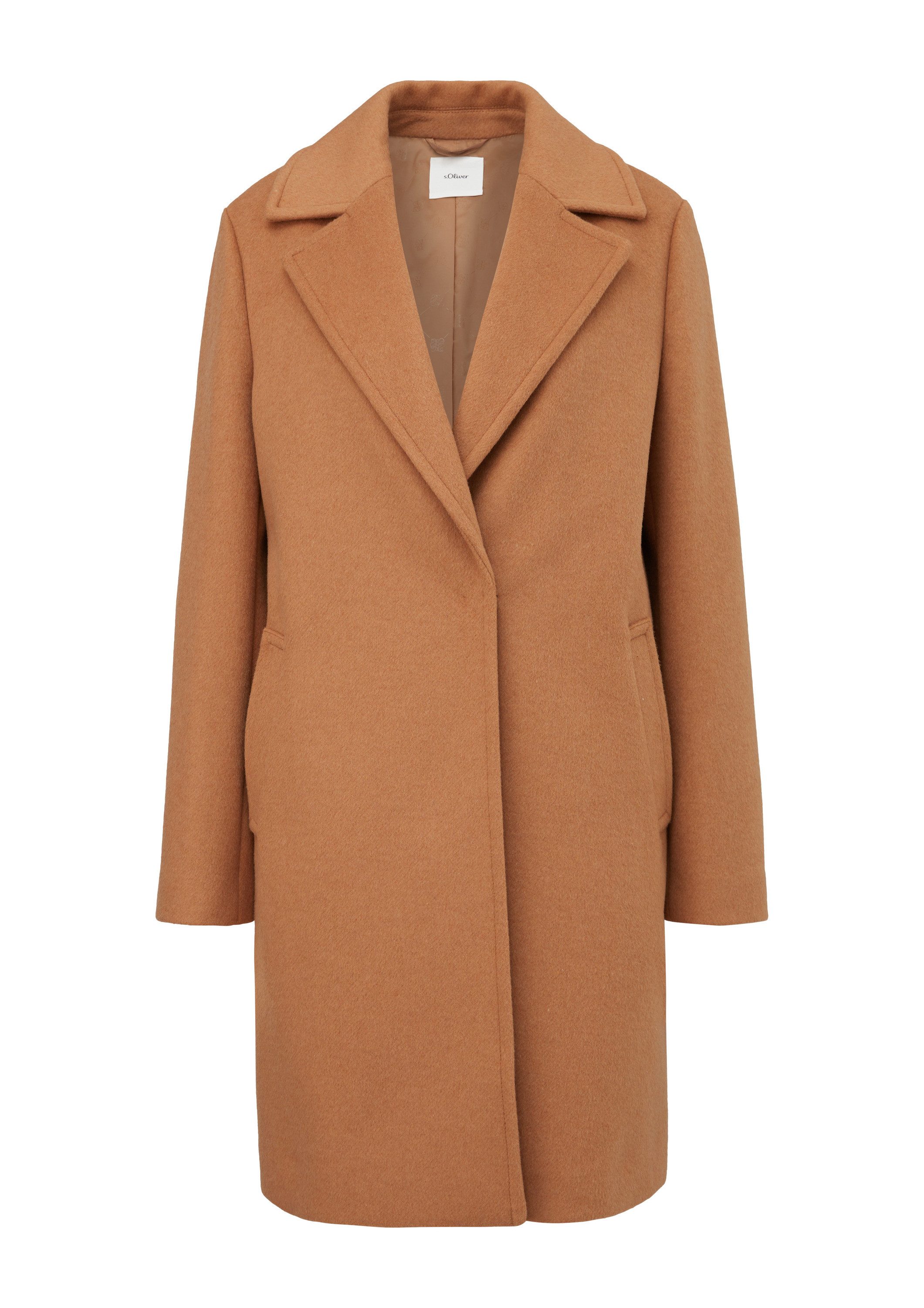 s.Oliver Funktionsmantel Outdoor-Mantel Mantel aus Wollmix günstig online kaufen