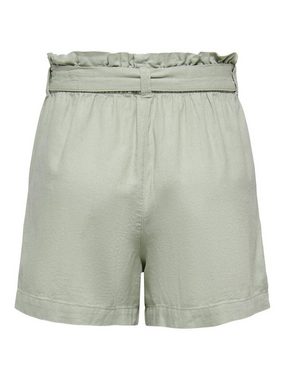 JACQUELINE de YONG Shorts Kurze Stoff Shorts Paperback Hose aus Leinen JDYSAY 4910 in Mint