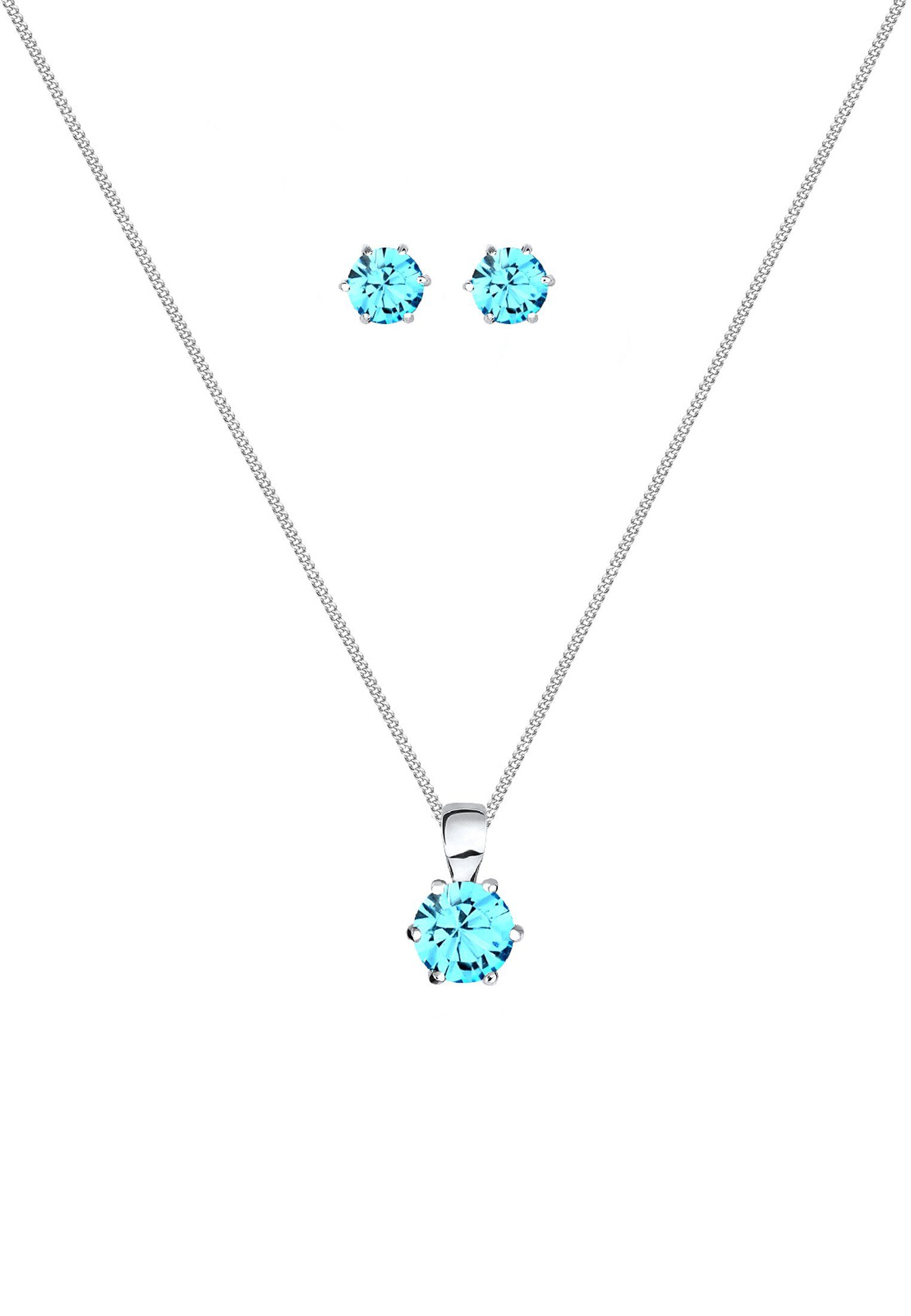 Elli Schmuckset 925 Sterling Silber, mit Kristallen von Swarovski® günstig online kaufen