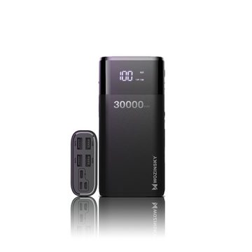 cofi1453 »Powerbank 30000mAh mit 4 Output USB Schnellladung Max 4A, Akkupack mit LED Anzeige Externes Ladegerät für Handy, Tablet, Smartphone« Powerbank 30000 mAh