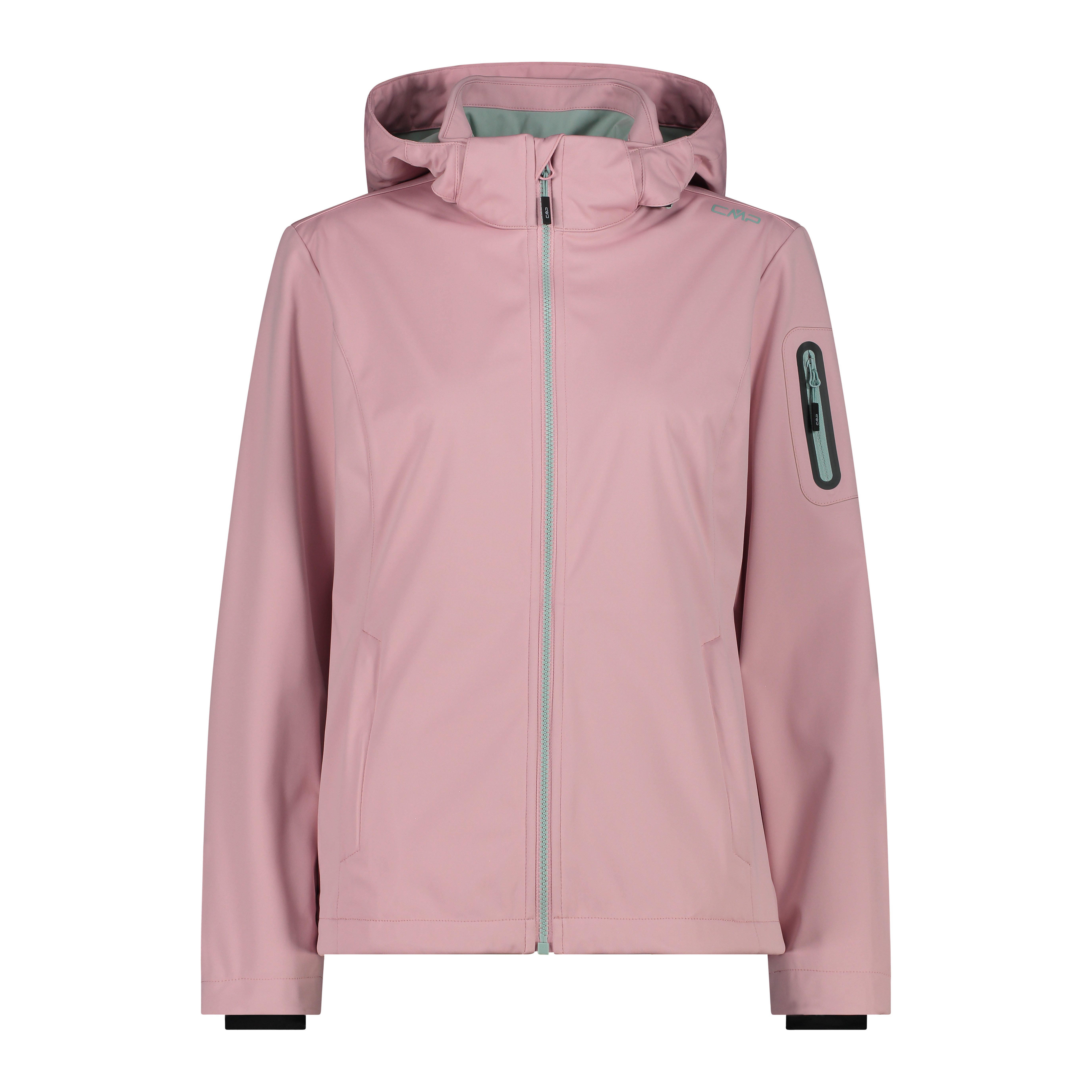 Softshelljacke CMP Damen Softshelljacke Woman Jacket Zip Hood 39A5016
