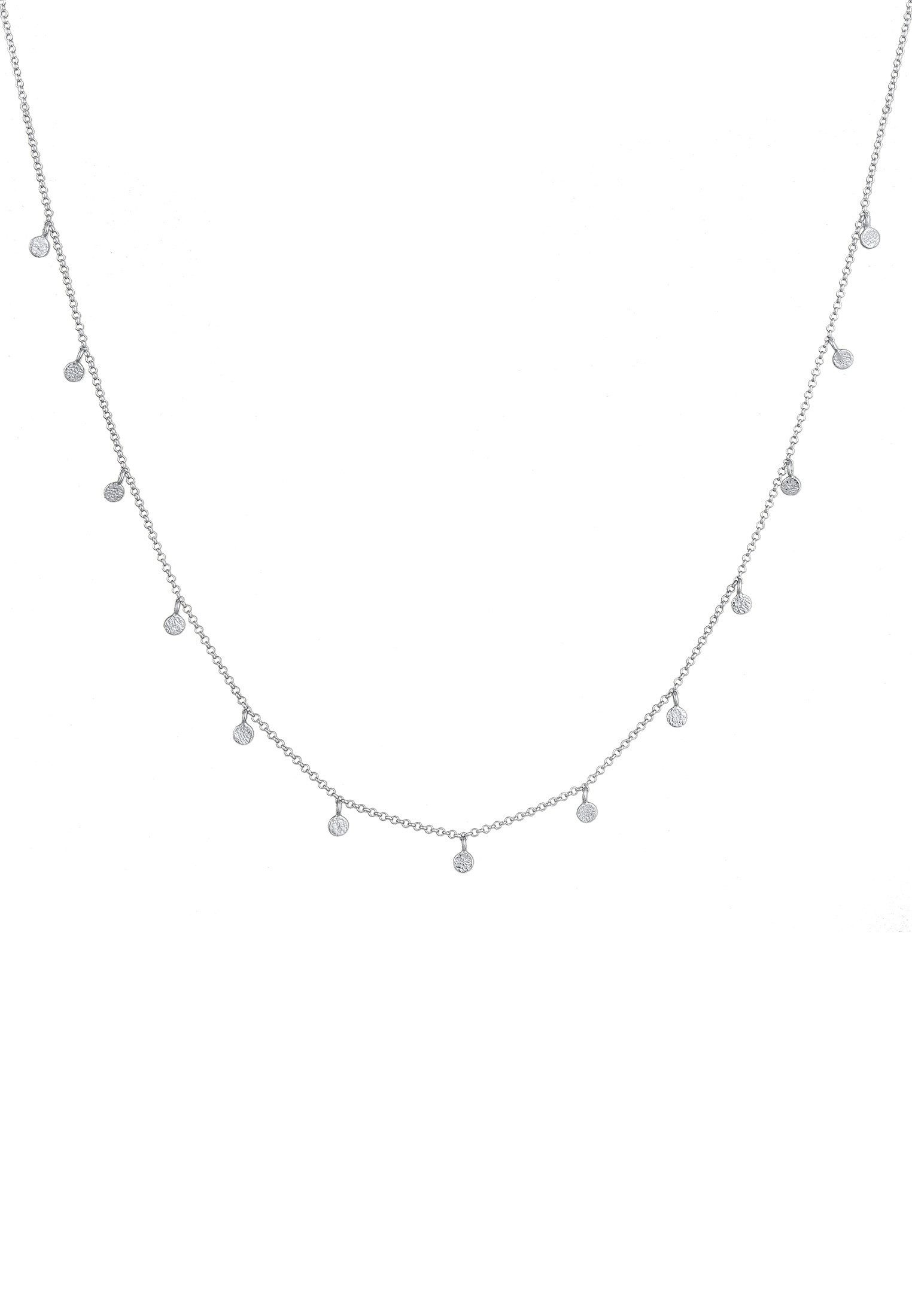 Elli Kette mit Anhänger Plättchen Coin günstig online kaufen