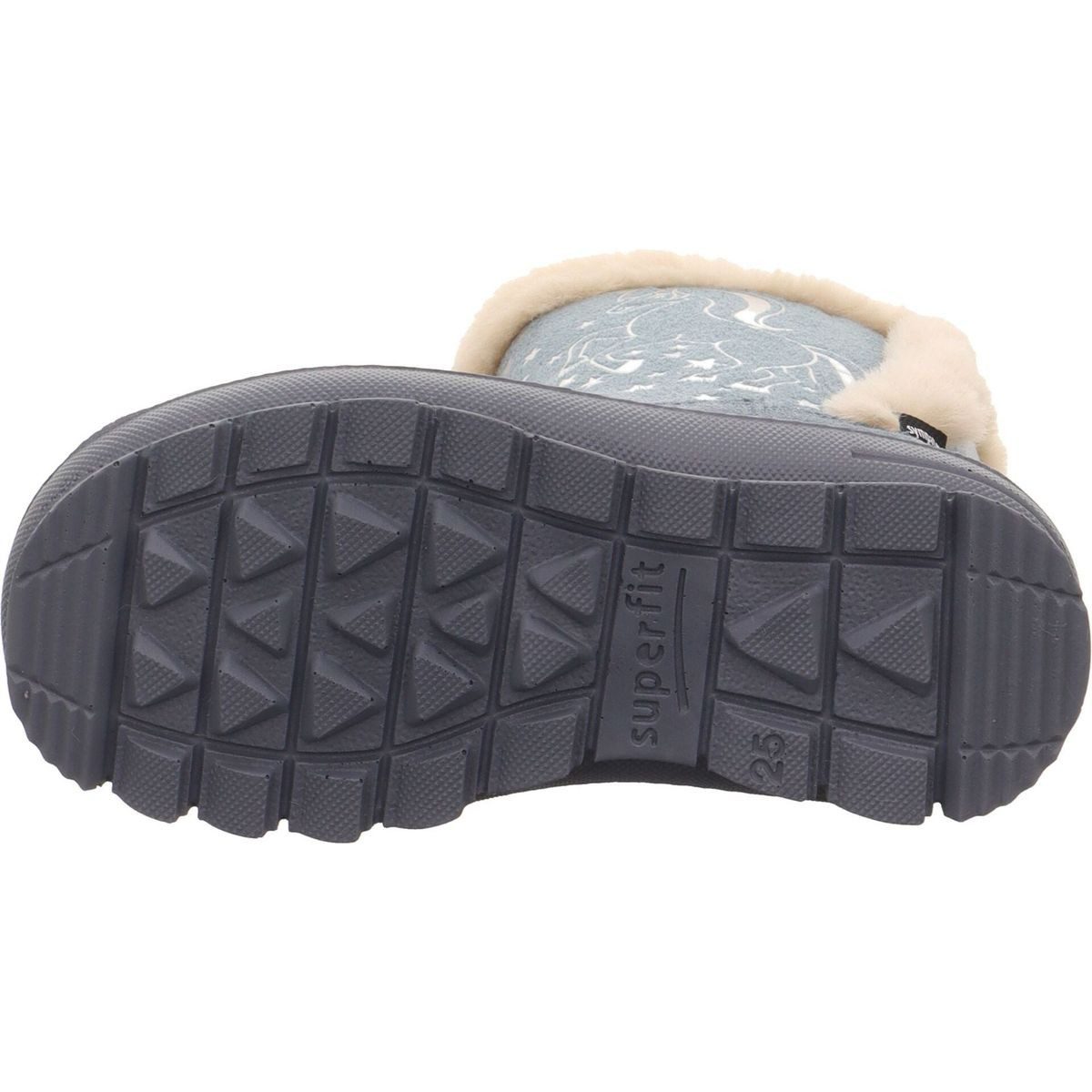 Superfit Flavia Winterstiefel Eleganter Winterstiefel mit Plüschkragen, wasserdichtem Veloursleder