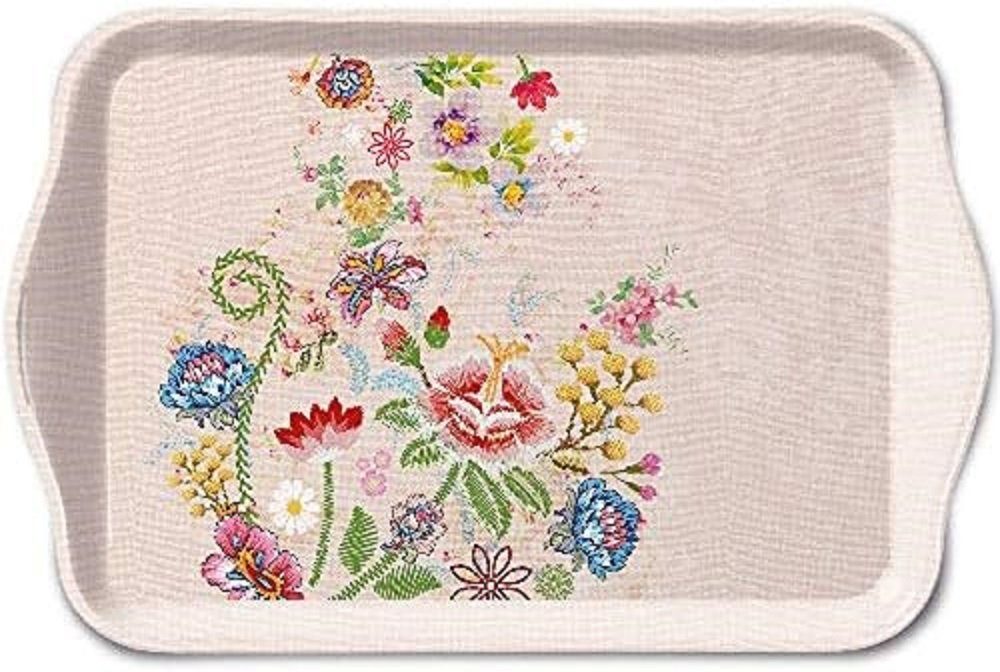 Tablett Melamin 15 x 21 cm Serviertablett- Kaffee, Tee Serivce