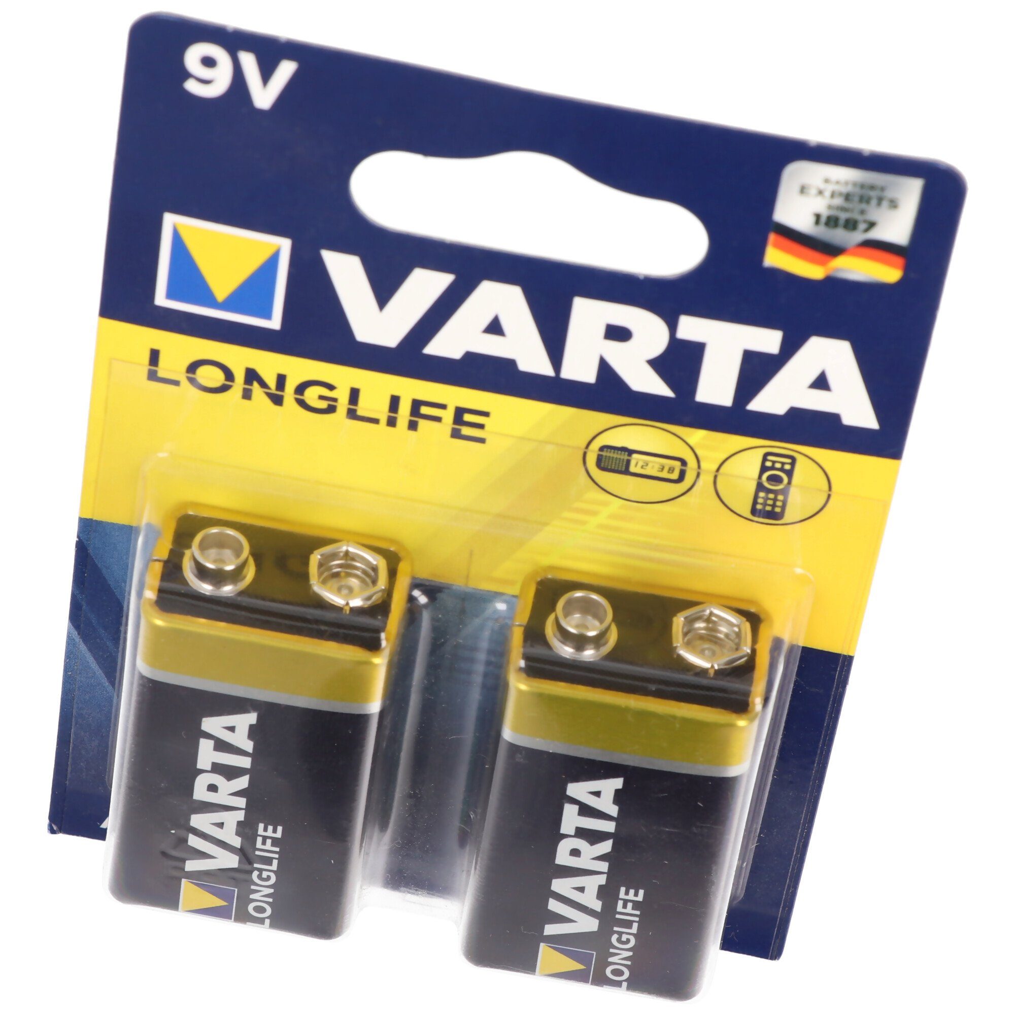 Varta VARTA LONGLIFE Batterie E-Block (9V-Block) 20er