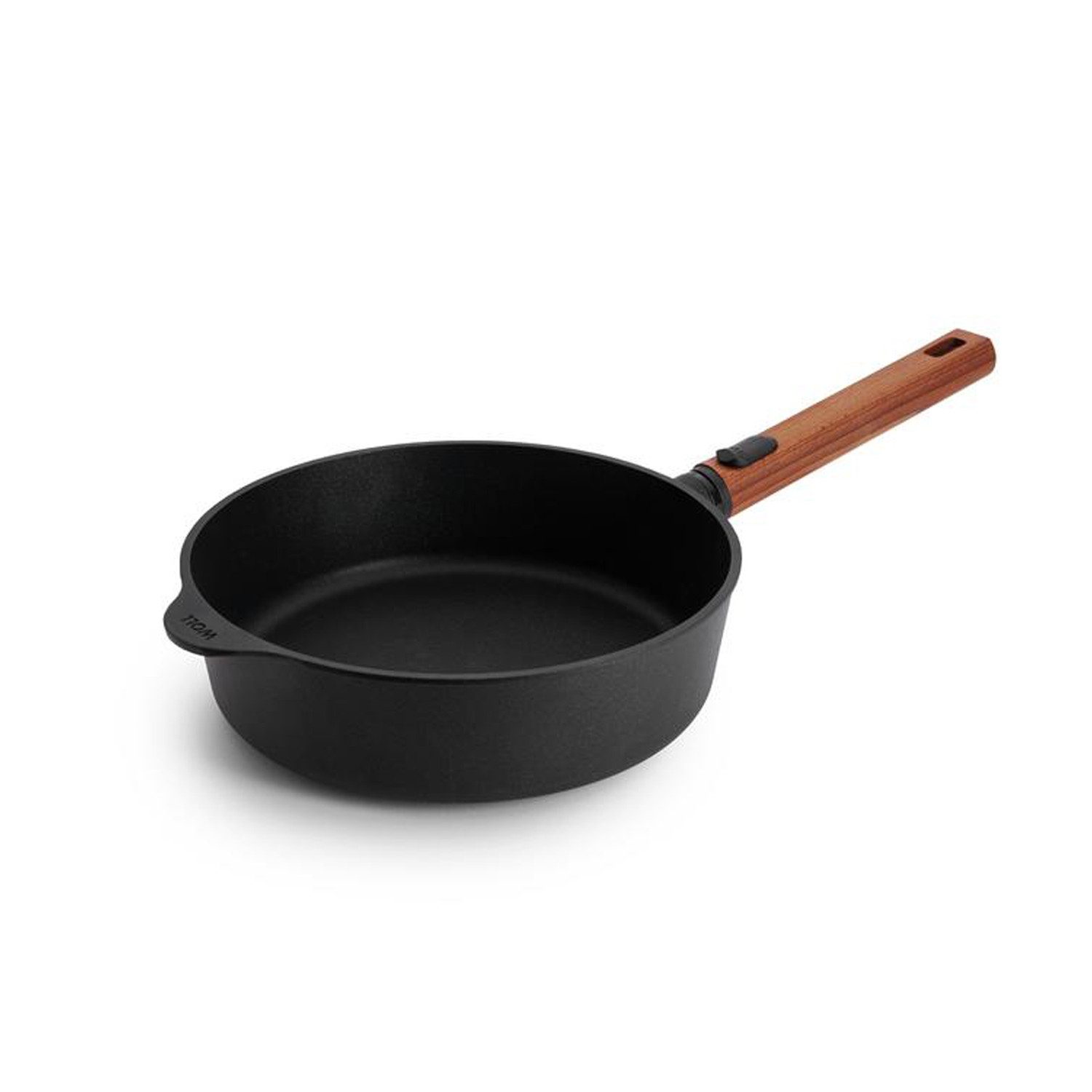WOLL Bratpfanne Flach- oder Hochrandpfanne "Eco Logic QXR", Aluminium, Induktionsgeeignet