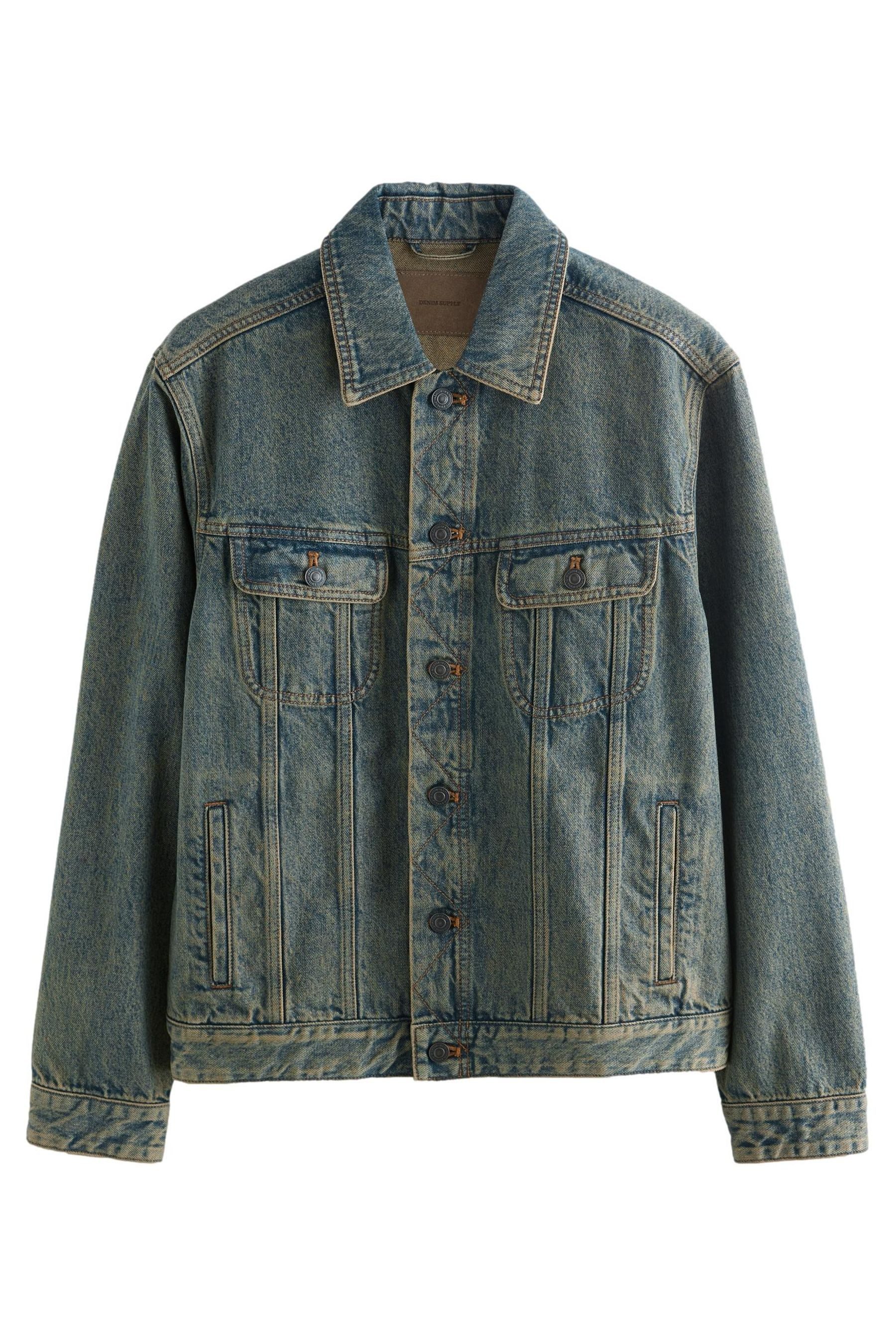 Jeansjacke Durchgeknöpfte Jacke aus Denim