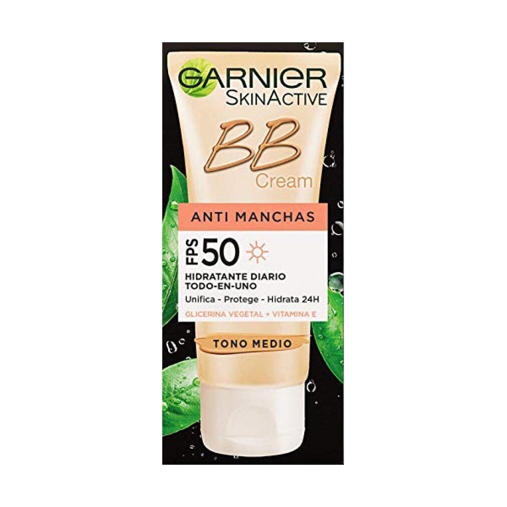 CREAM SPF50 antimanchas #medio 50 Sonnenschutzpflege GARNIER SKINACTIVE ml BB