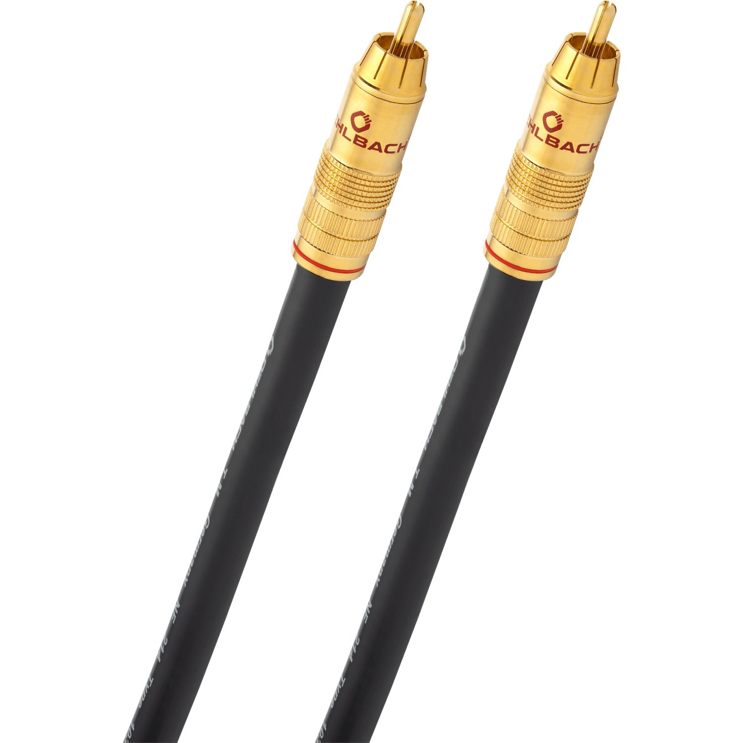 Oehlbach NF 214 Sub Erstklassiges Subwoofer Cinch-Kabel Audio-Kabel, Cinch, Cinch (100 cm)