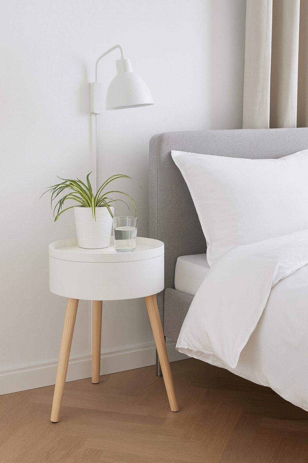 BONETTI Beistelltisch Beistelltisch rund mit Stauraum günstig online kaufen