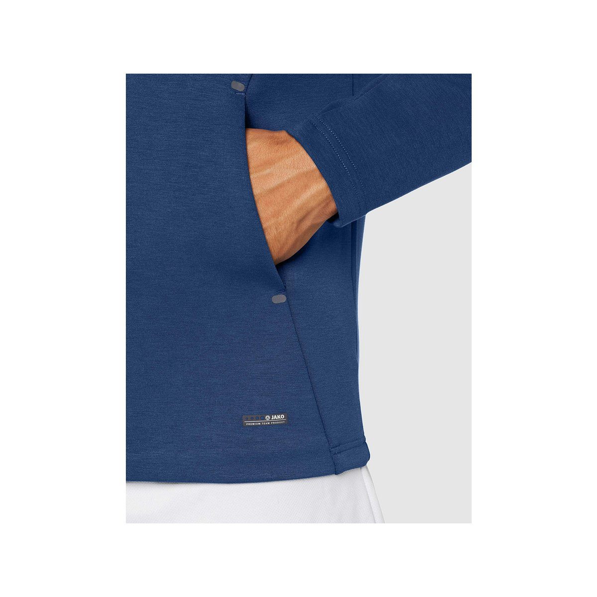 Jako (1-tlg) MELIERT MARINE Kapuzenpullover marineblau