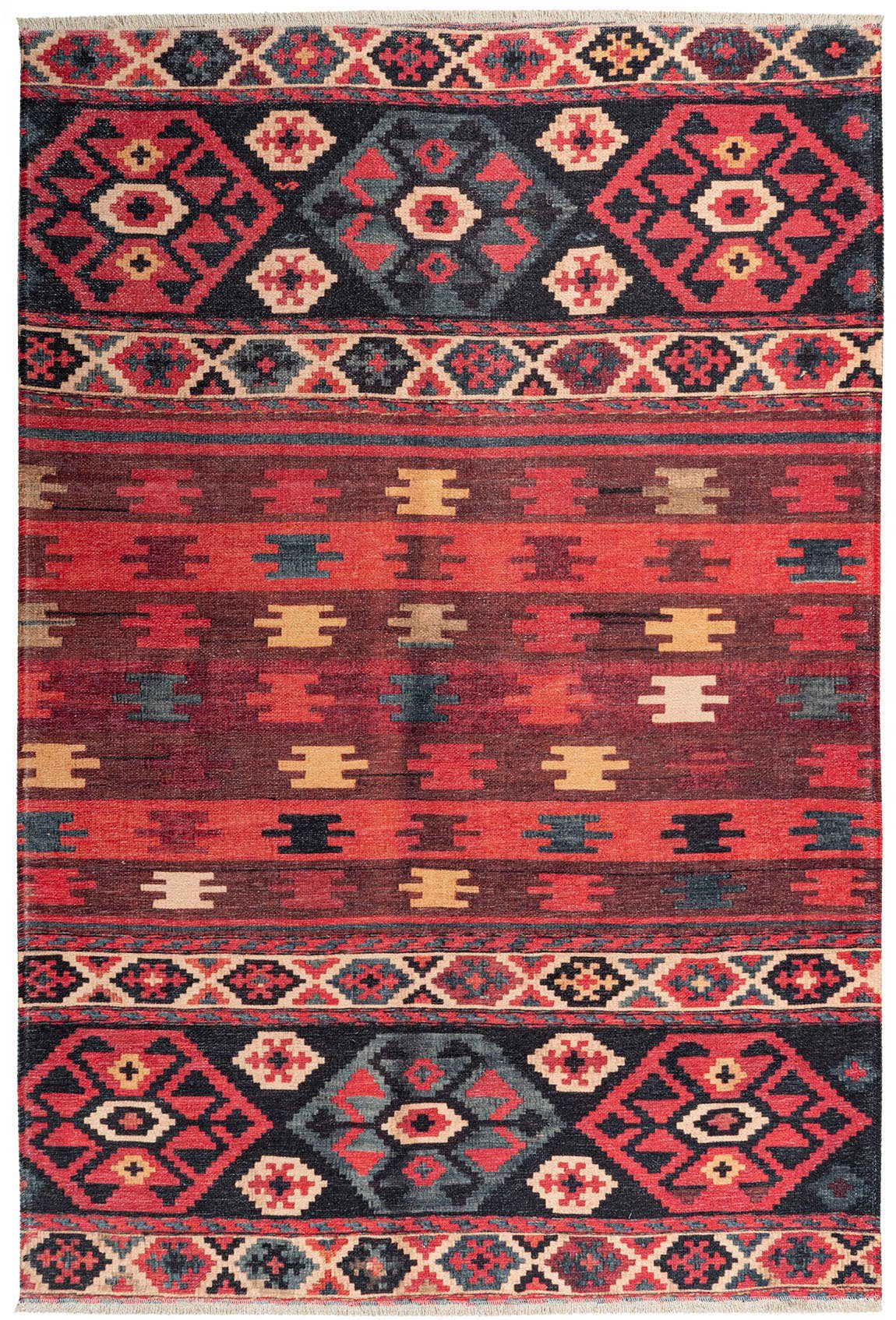 Obsession Teppich My Ethno 261, rechteckig, Höhe: 6 mm, recycelte Materiali günstig online kaufen