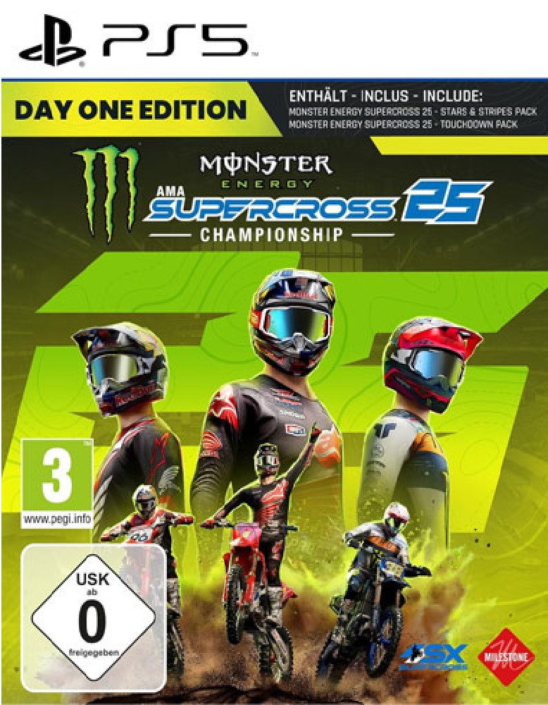 Monster Energy Supercross 25 D1 PS5 PlayStation 5