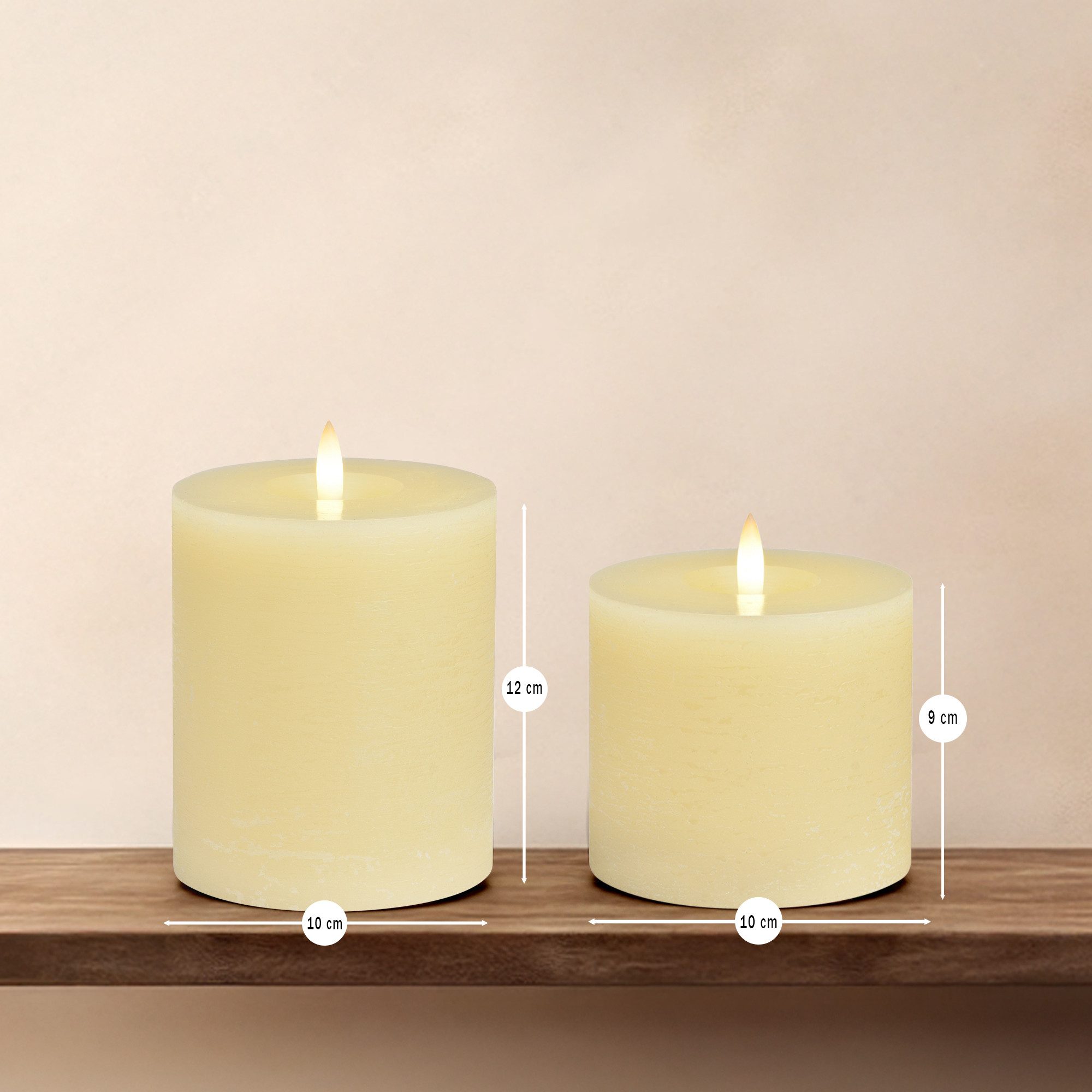 matches21 HOME & HOBBY Tafelkerze LED günstig online kaufen