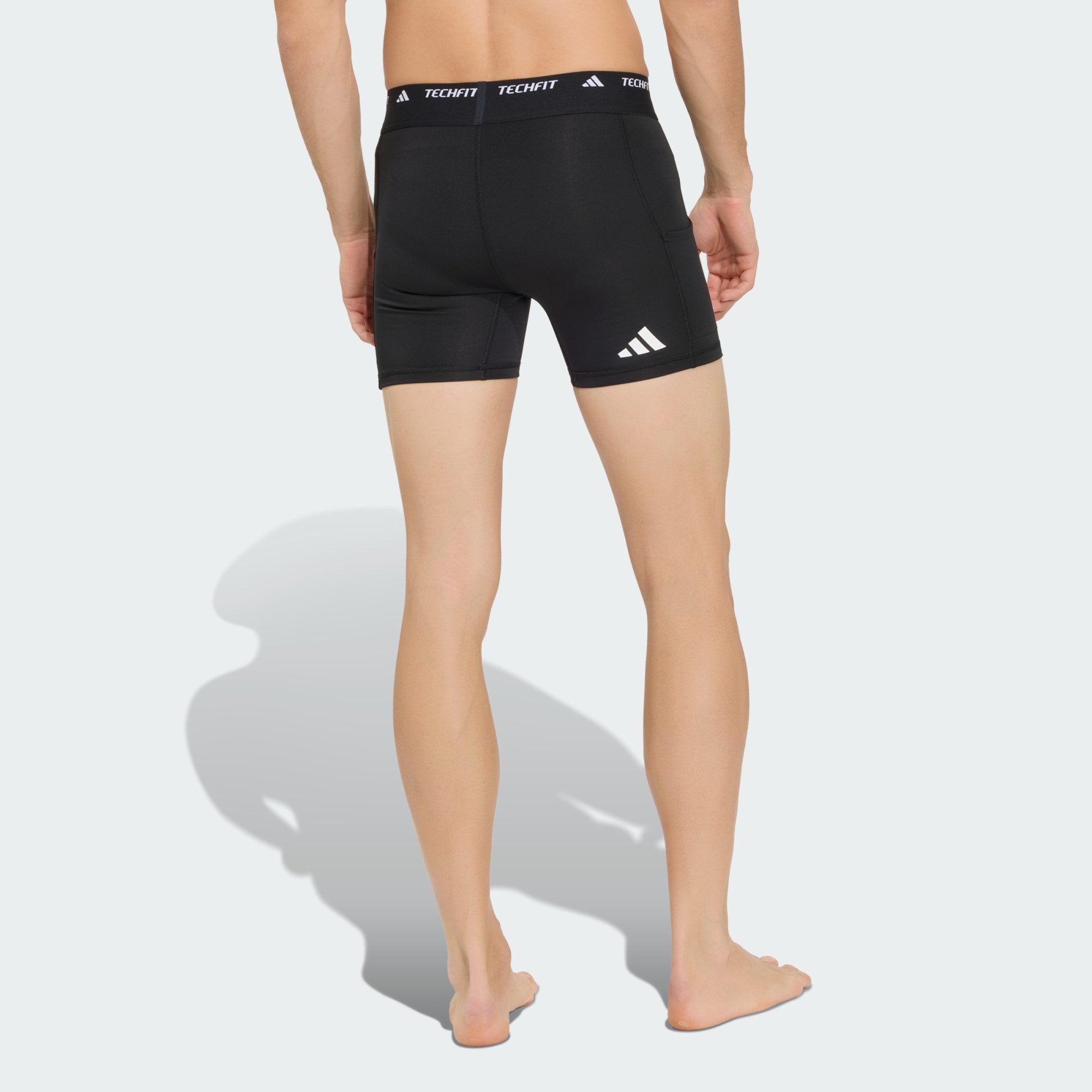 adidas Performance Leggings TECHFIT HYBRID-LEGGINGS, KURZ (1-tlg)
