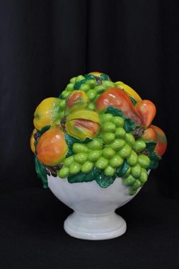 JVmoebel Skulptur Vase Große Raum Blumen Vasen Kübel Antik Stil Deko Obst 32cm