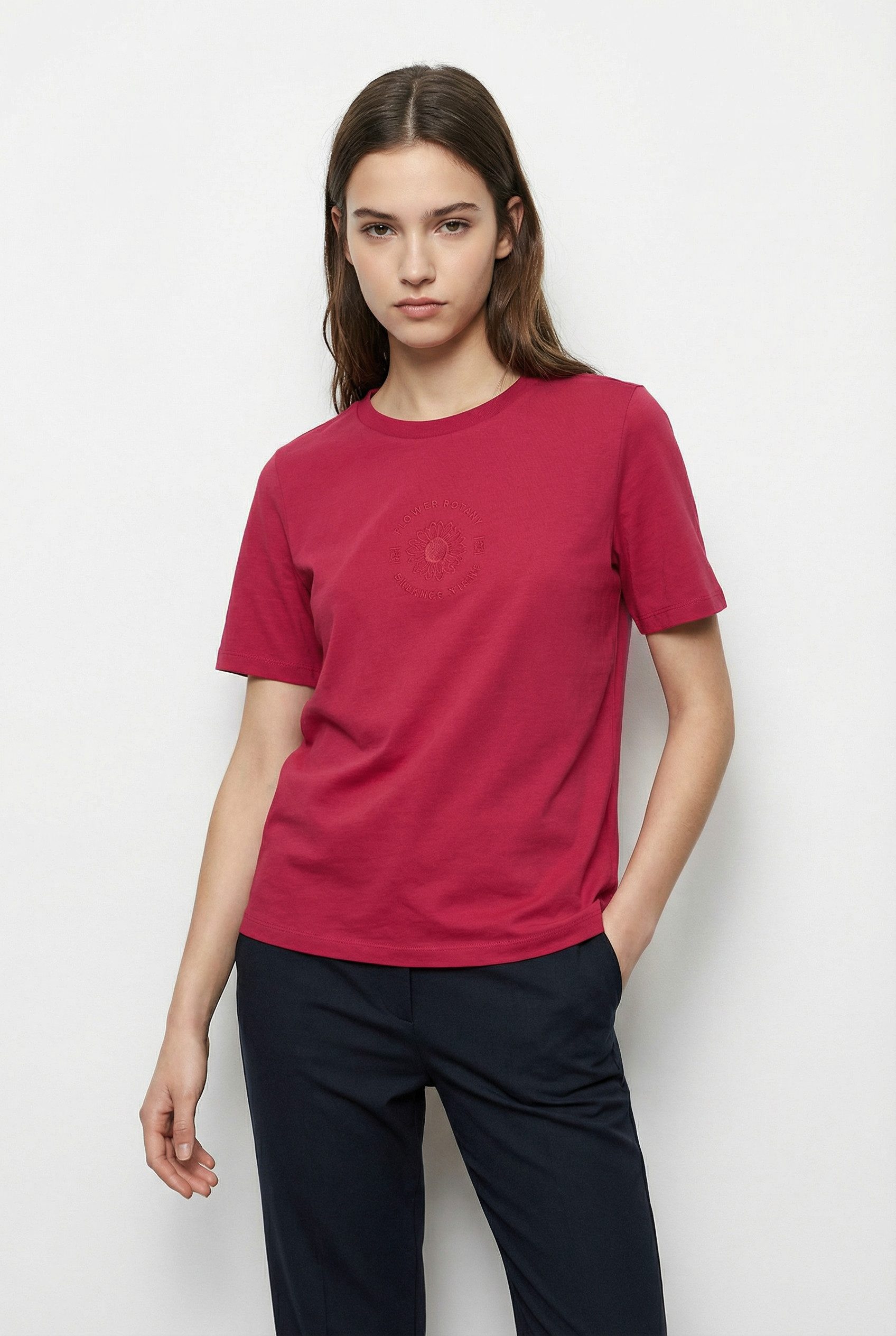 Vero Moda Kurzarmshirt VMULLA PAULINA SS TOP BOX JRS mit Print