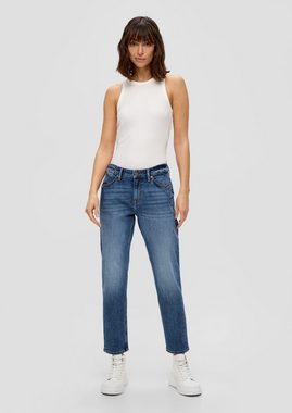 s.Oliver 7/8-Jeans Ankle-Jeans Franciz / Relaxed Fit / Low Rise / Tapered Leg