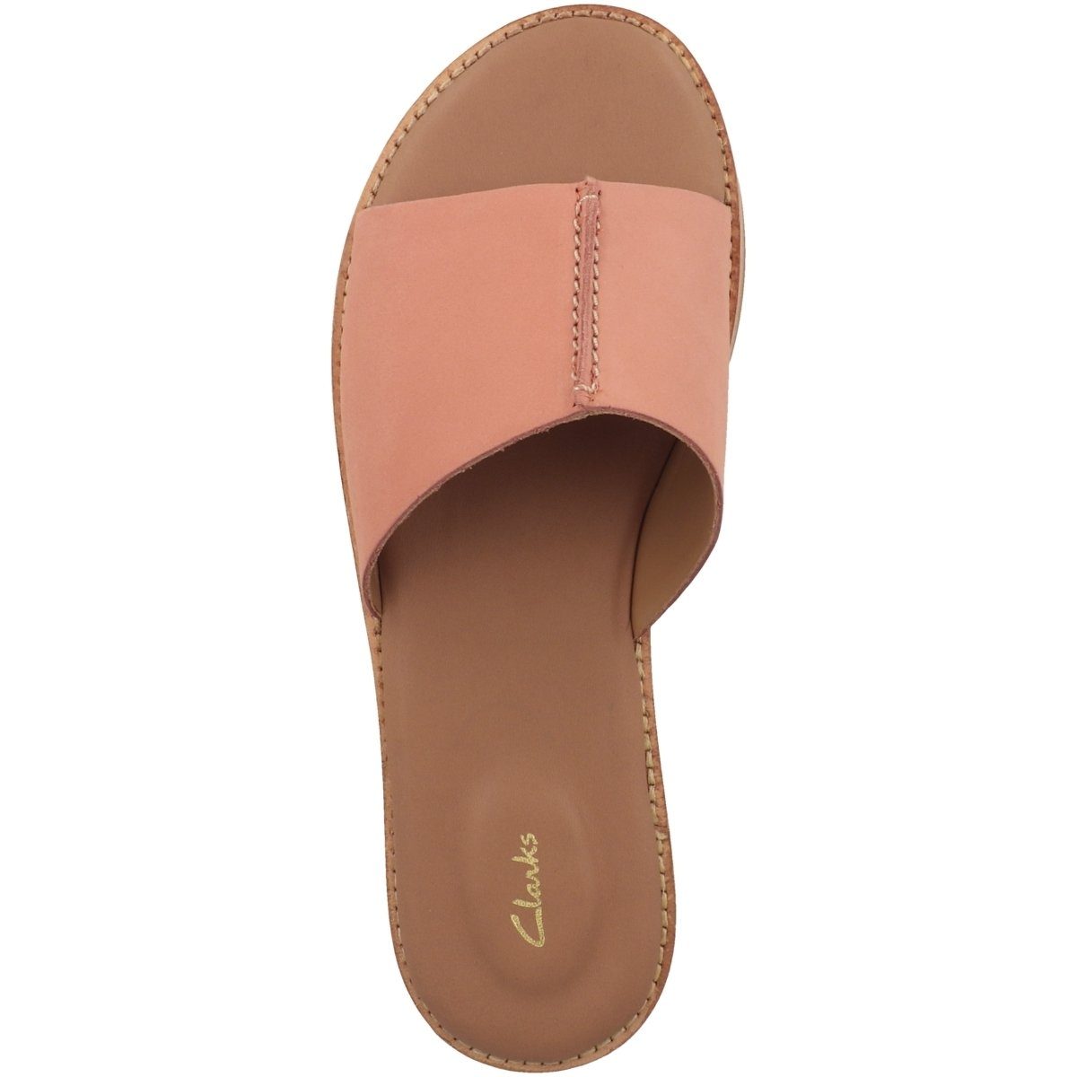 Sandale Clarks rosa Damen Karsea Mule