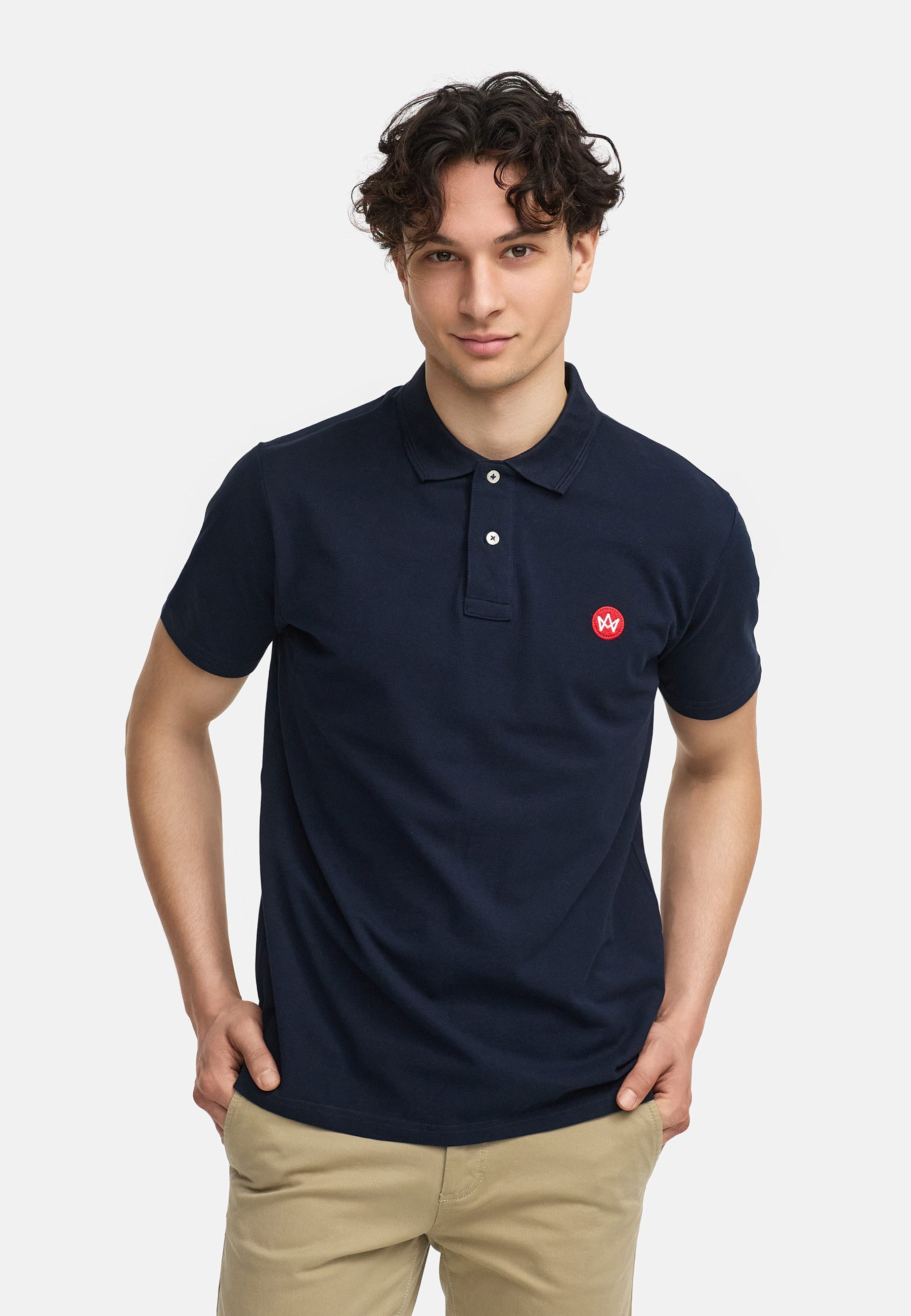 Kronstadt Poloshirt KSImber aus hochwertigem Piqué-Gewebe aus 100 % Baumwolle
